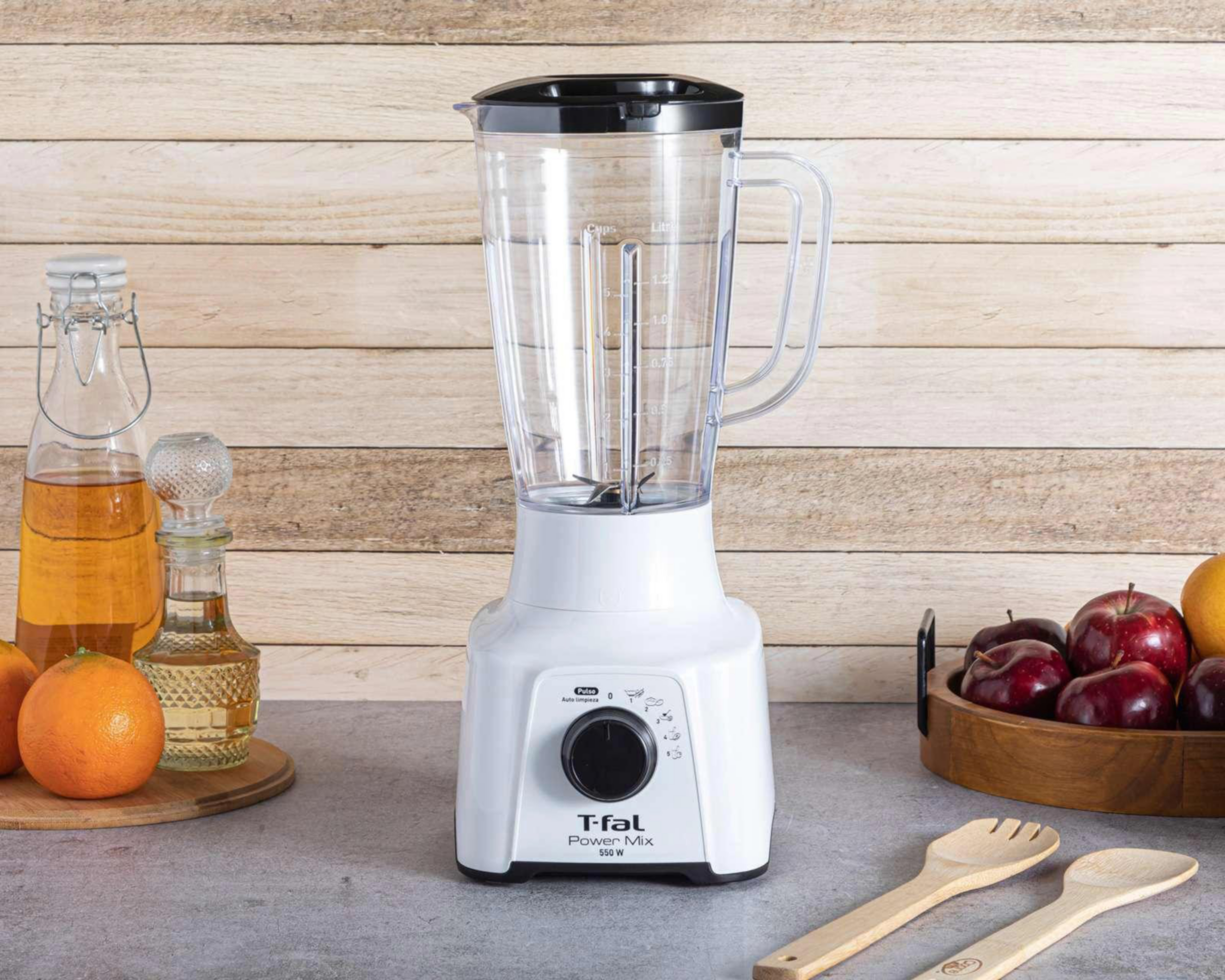 Licuadora T-Fal PowerMix 5 Velocidades Vaso de Plástico