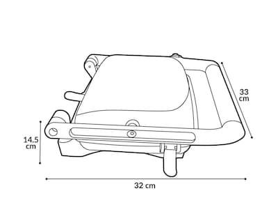 Foto 5 | Panini Grill Record B-281