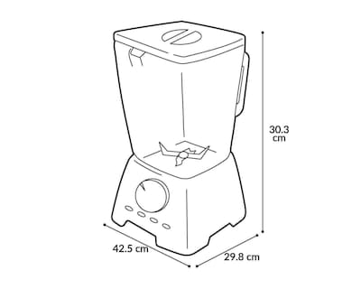 Foto 5 | Licuadora Oster Pro Reversible 3 Velocidades Vaso de Tritán