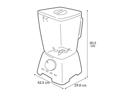 Foto 6 | Licuadora Oster Pro Reversible 3 Velocidades Vaso de Tritán