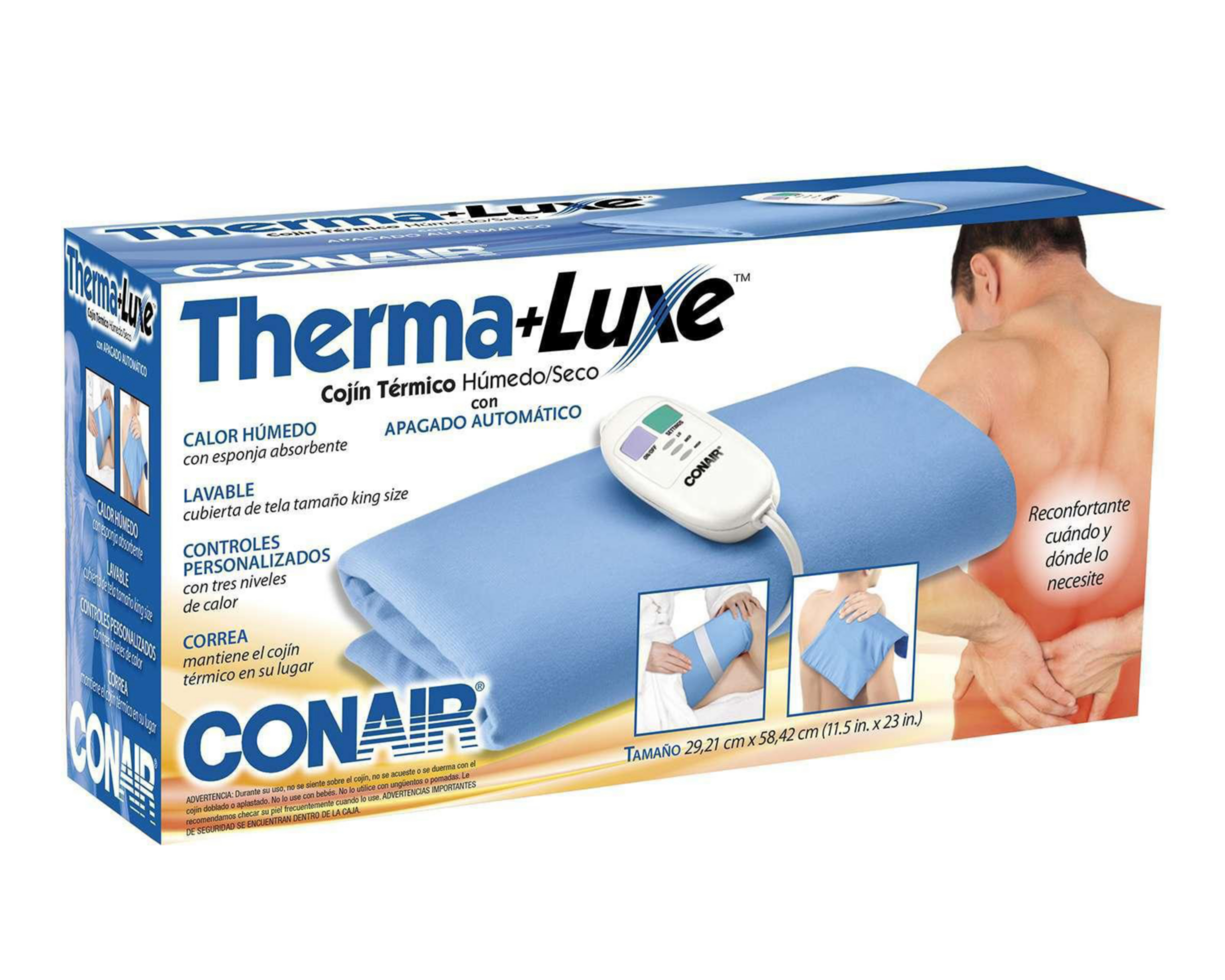 Foto 4 | Cojín Térmico Conair Calor Húmedo