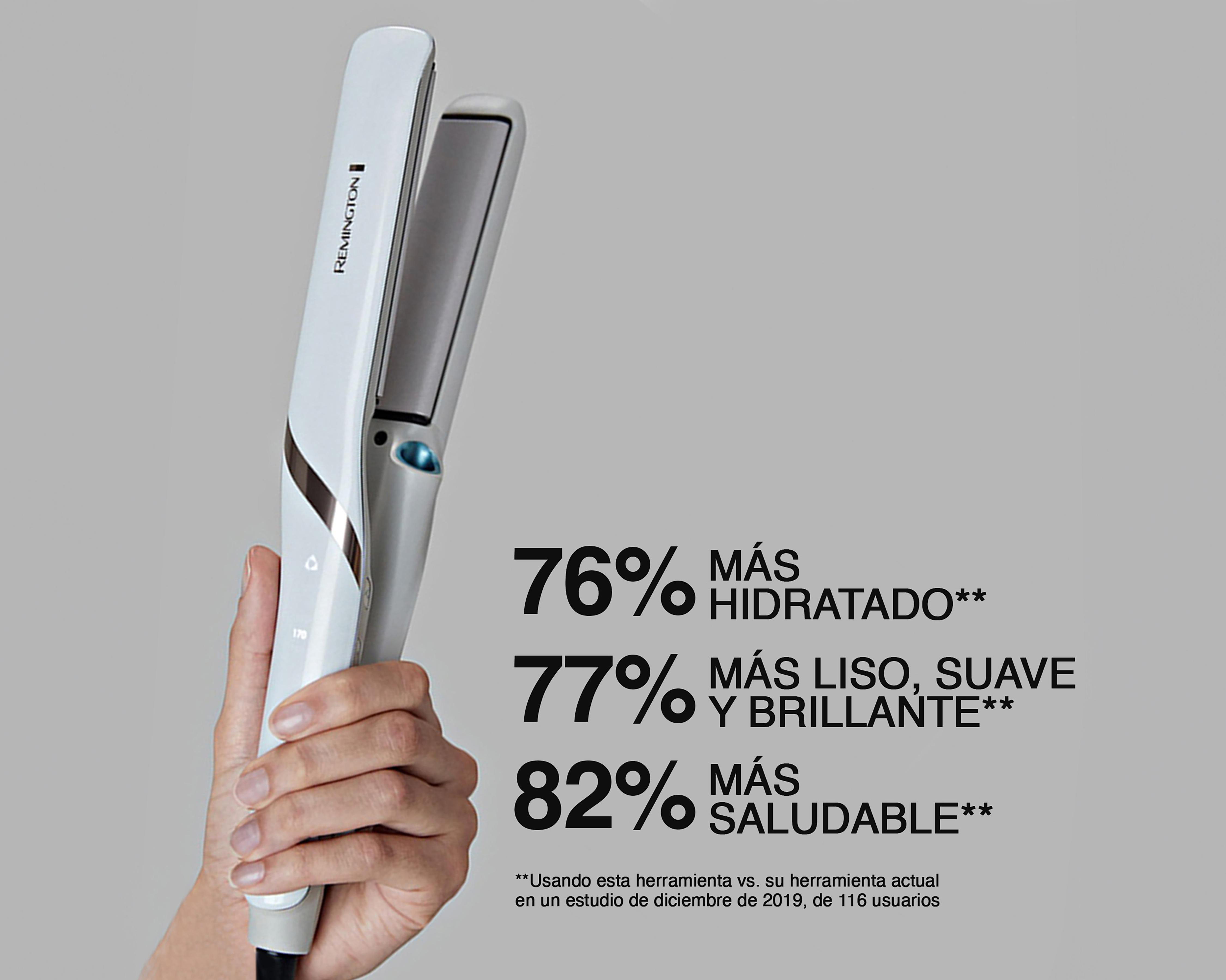 Foto 6 | Plancha de Cabello Remington Vapor Frío Cuidado de Calor