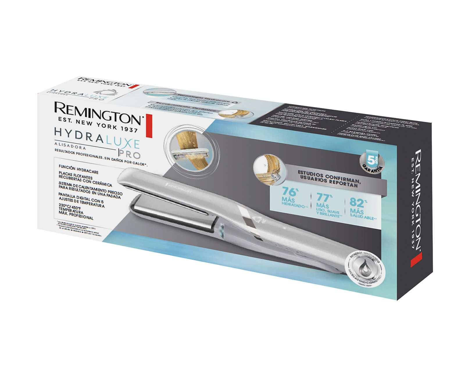 Foto 9 | Plancha de Cabello Remington Vapor Frío Cuidado de Calor