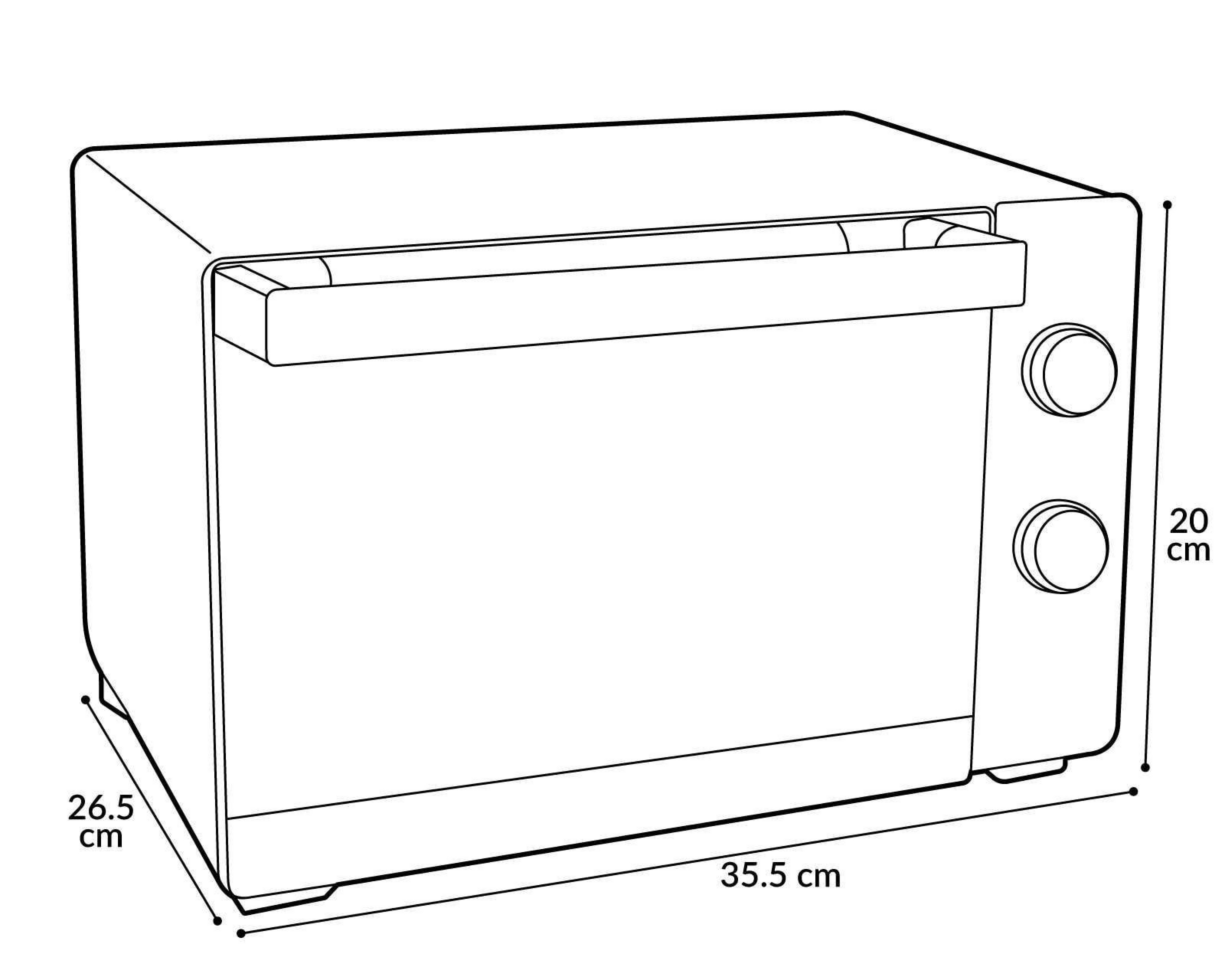 Foto 8 pulgar | Horno Eléctrico Koblenz de 10 Litros