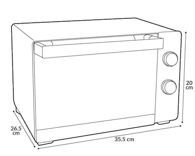 Foto 8 | Horno Eléctrico Koblenz de 10 Litros