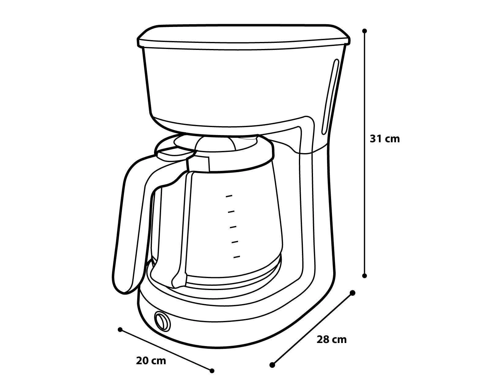 Foto 7 | Cafetera Oster 12 Tazas No Programable