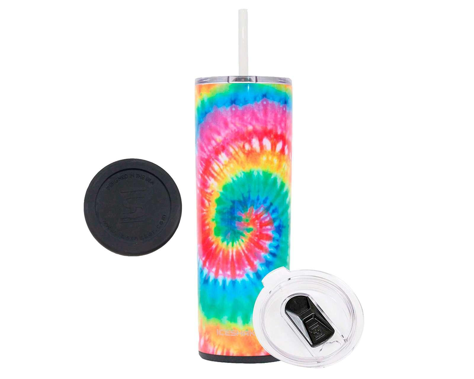 Foto 3 pulgar | Termo Ice Shaker Skinny Tiedye 591 ml