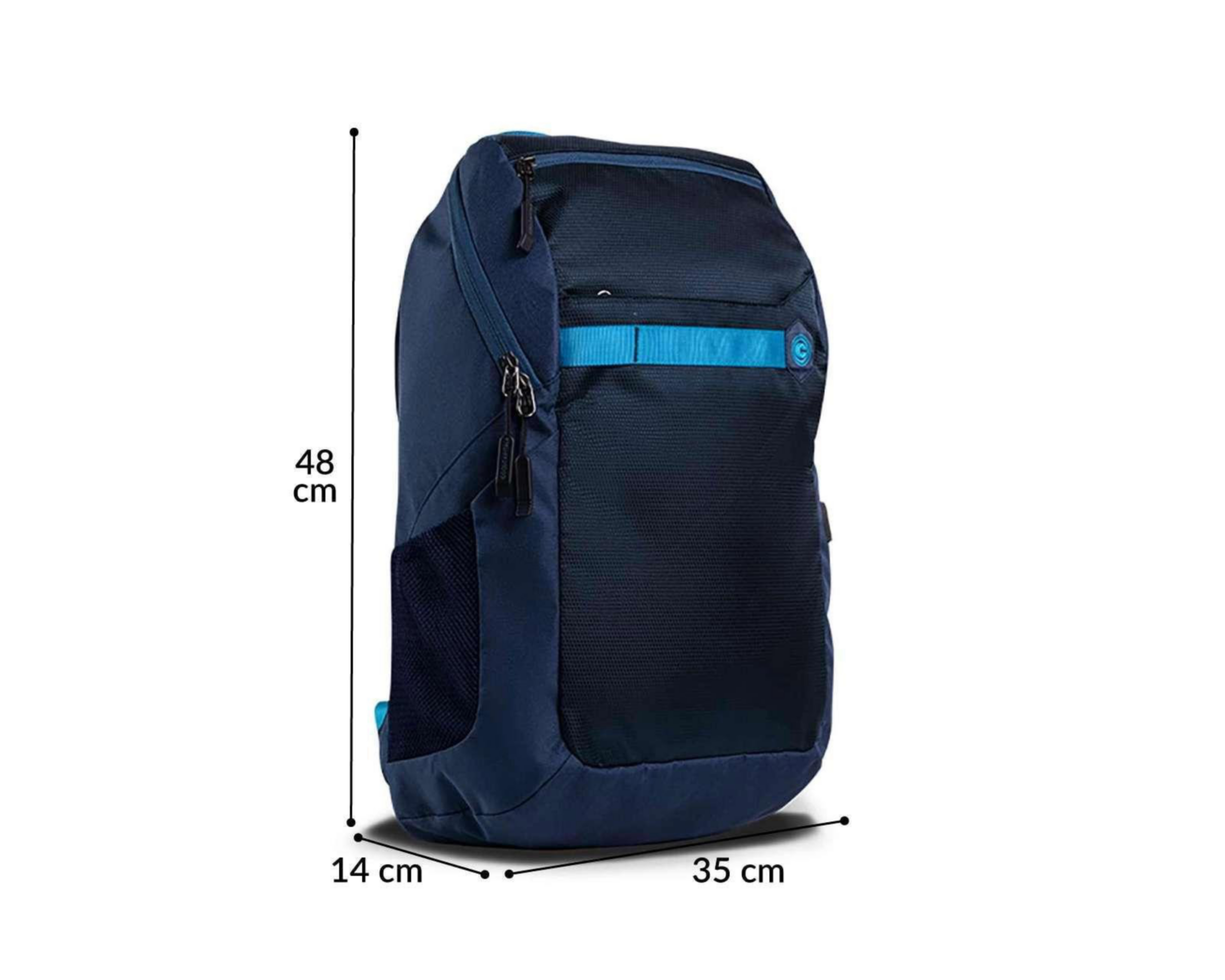 Foto 6 pulgar | Mochila para Laptop Cool Capital 15.6" Azul