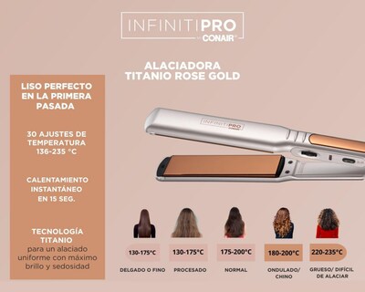 Foto 6 | Alaciadora Conair Infiniti Pro Placas de Titanio