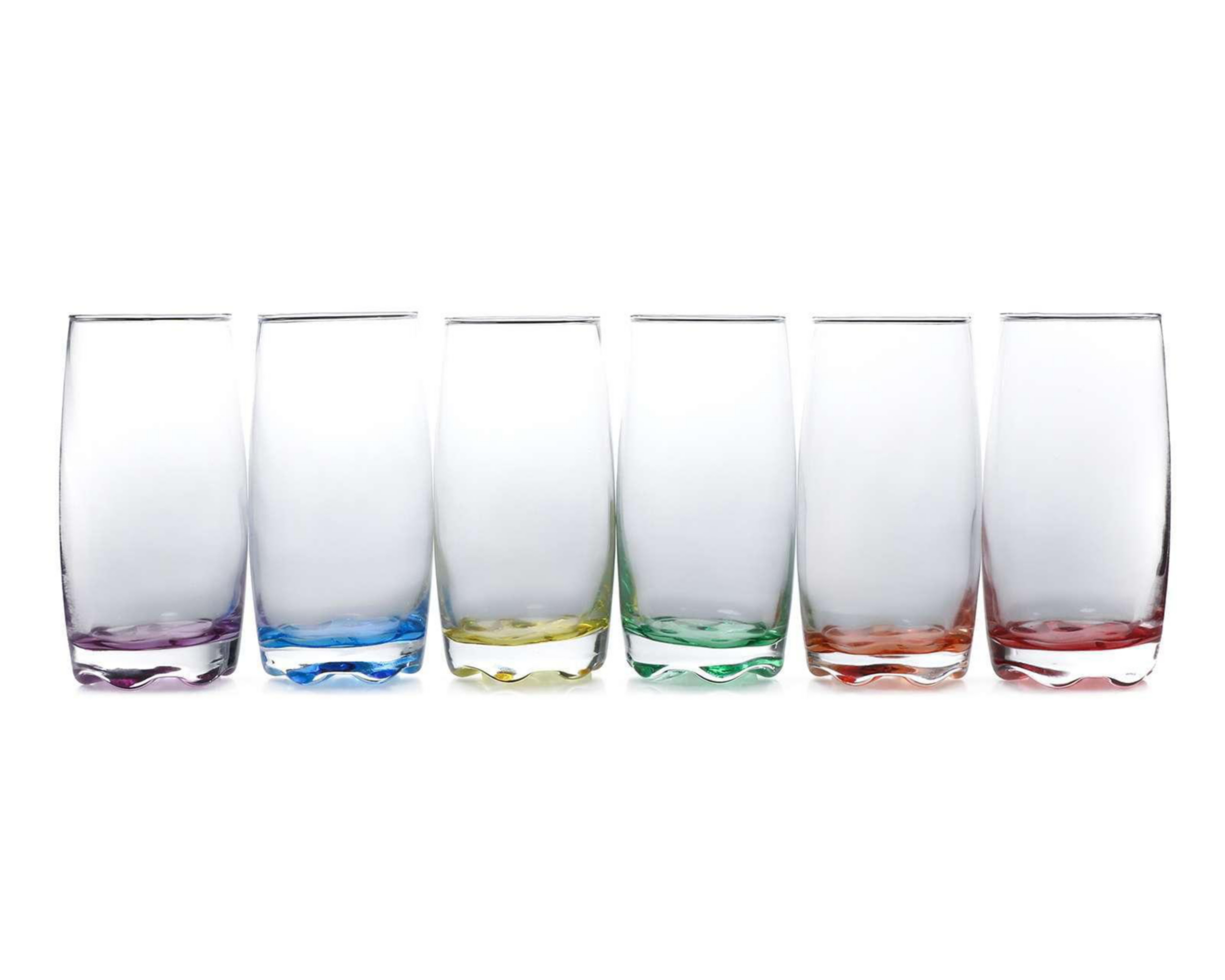 Vaso Transparente Glaze 6 Piezas