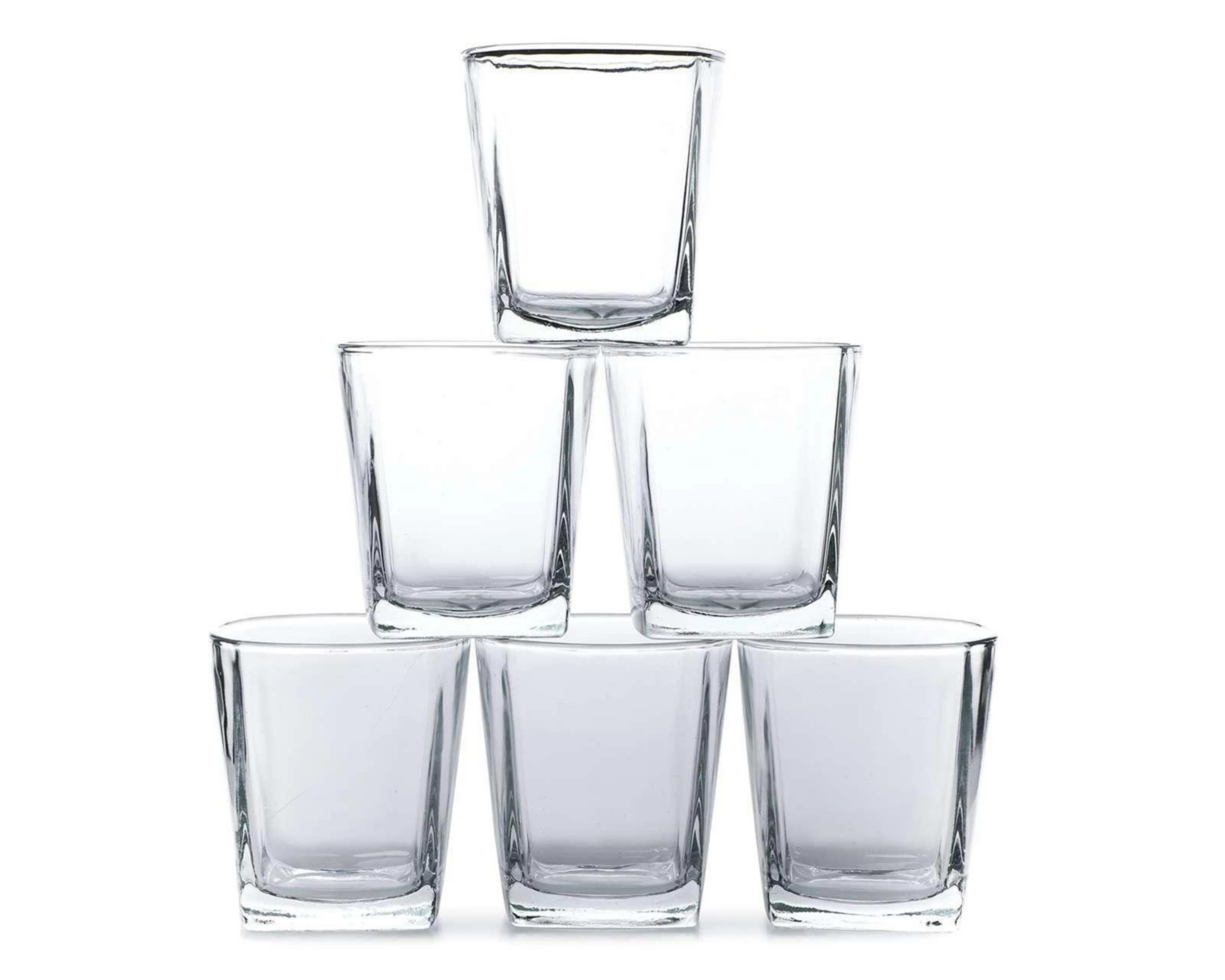 Foto 1 | Juego de Vasos de Vidrio Glaze 6 Piezas
