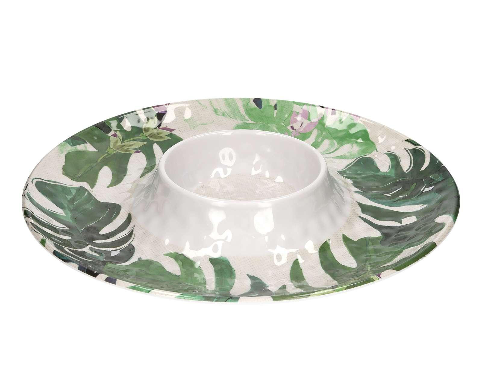 Foto 1 | Botanero de Melamina color Blanco con Verde