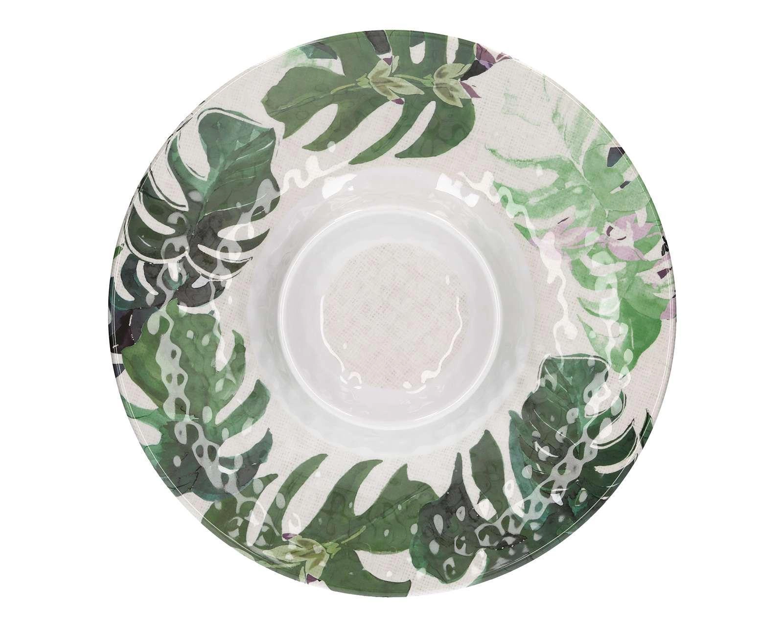 Foto 2 | Botanero de Melamina color Blanco con Verde