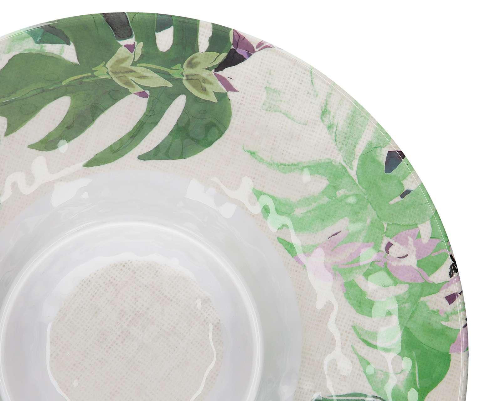 Foto 3 | Botanero de Melamina color Blanco con Verde
