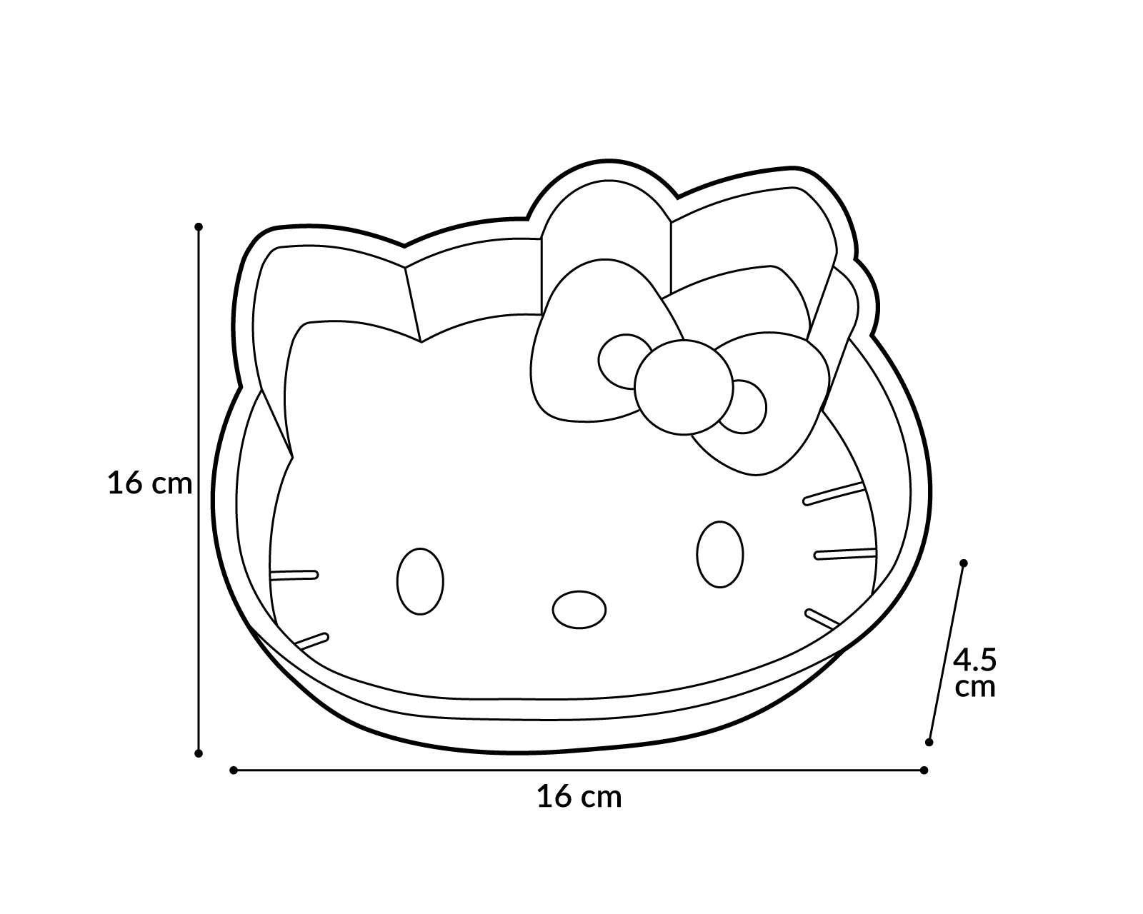 Foto 5 pulgar | Molde para Hornear Hello Kitty 1594-640