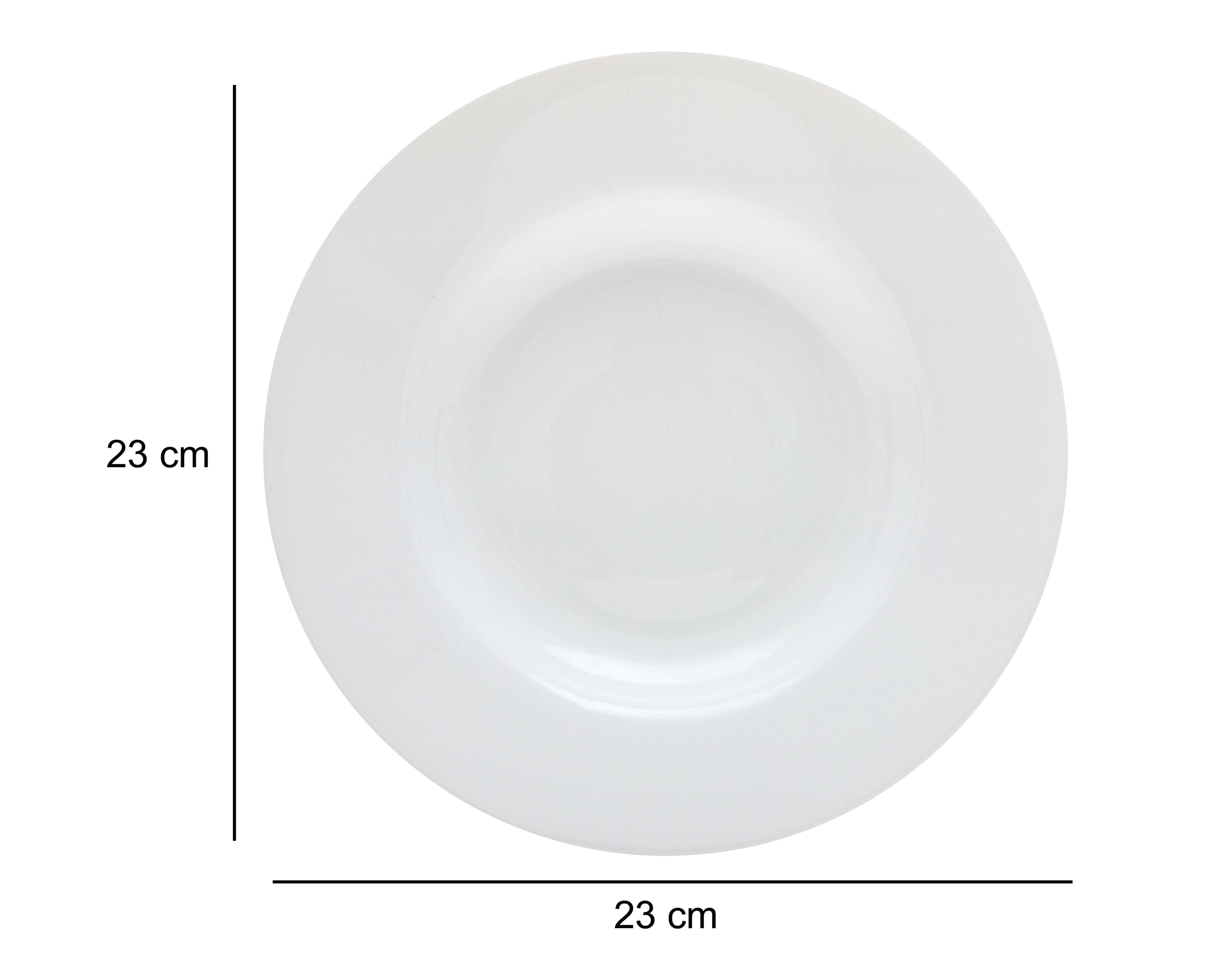 Foto 6 | Vajilla de Vidrio Opal color Blanco para 4 personas