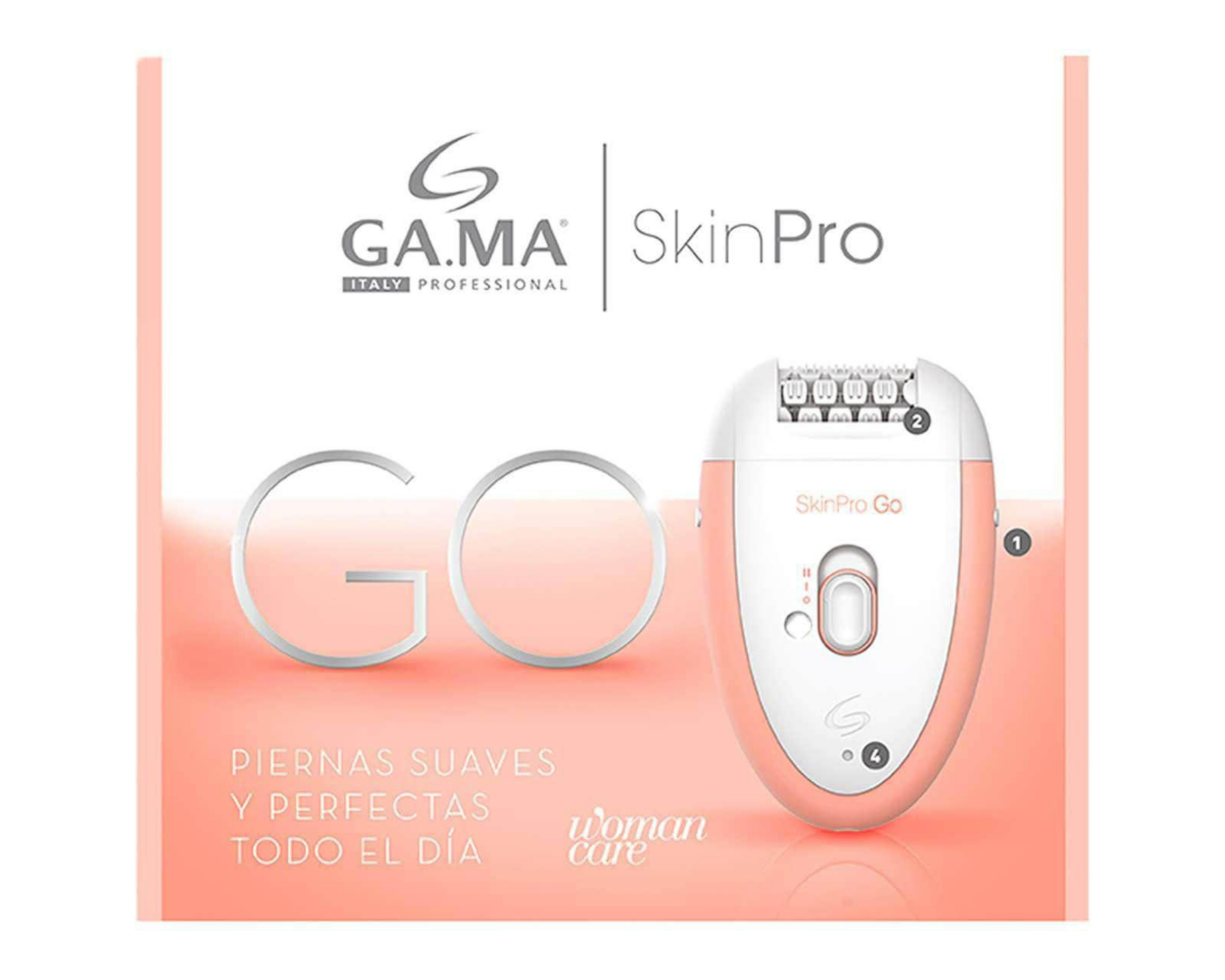 Foto 3 pulgar | Depiladora Gama Italy SkinPro Go