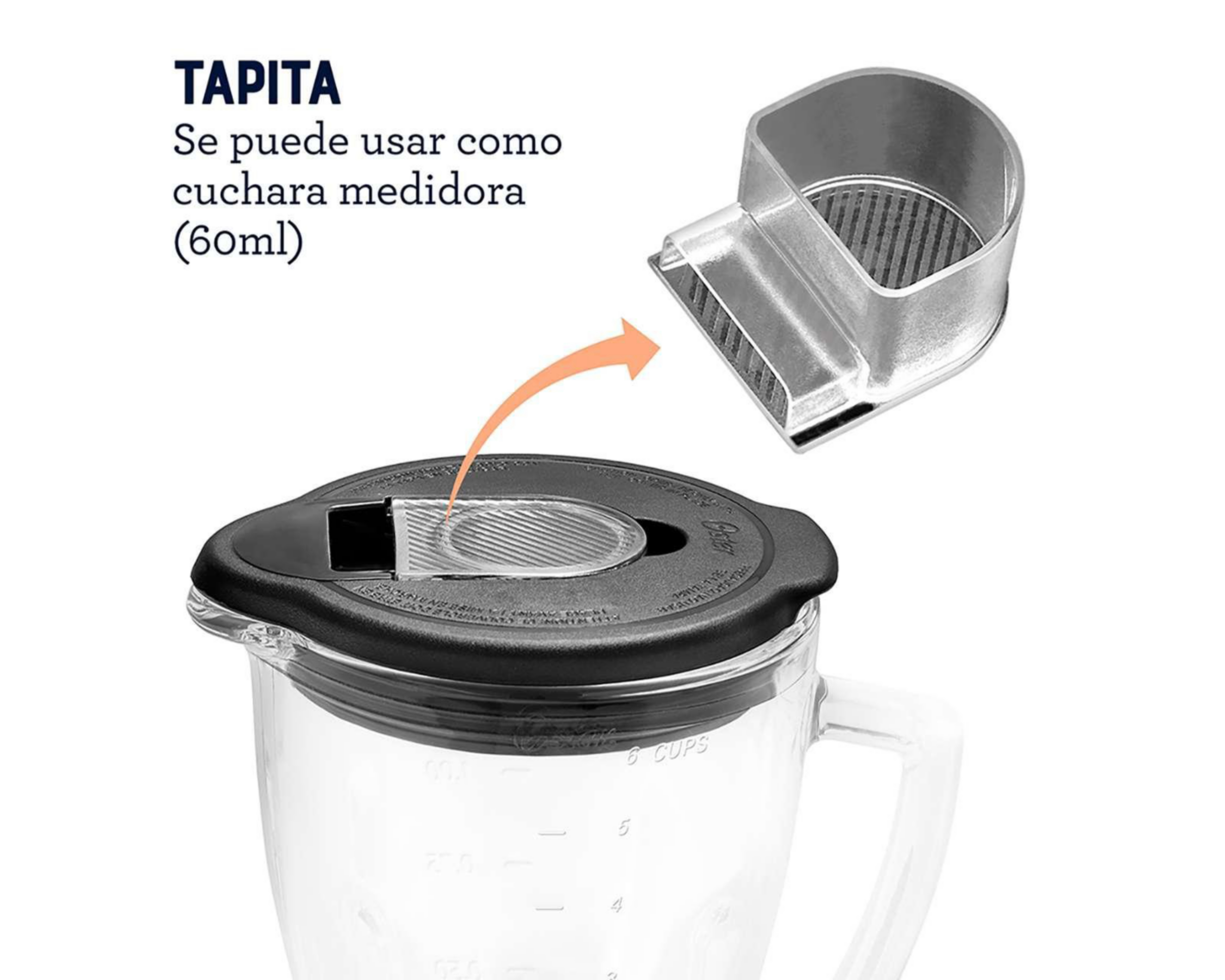 Foto 11 pulgar | Licuadora Oster Reversible 1 Velocidad Vaso de Vidrio