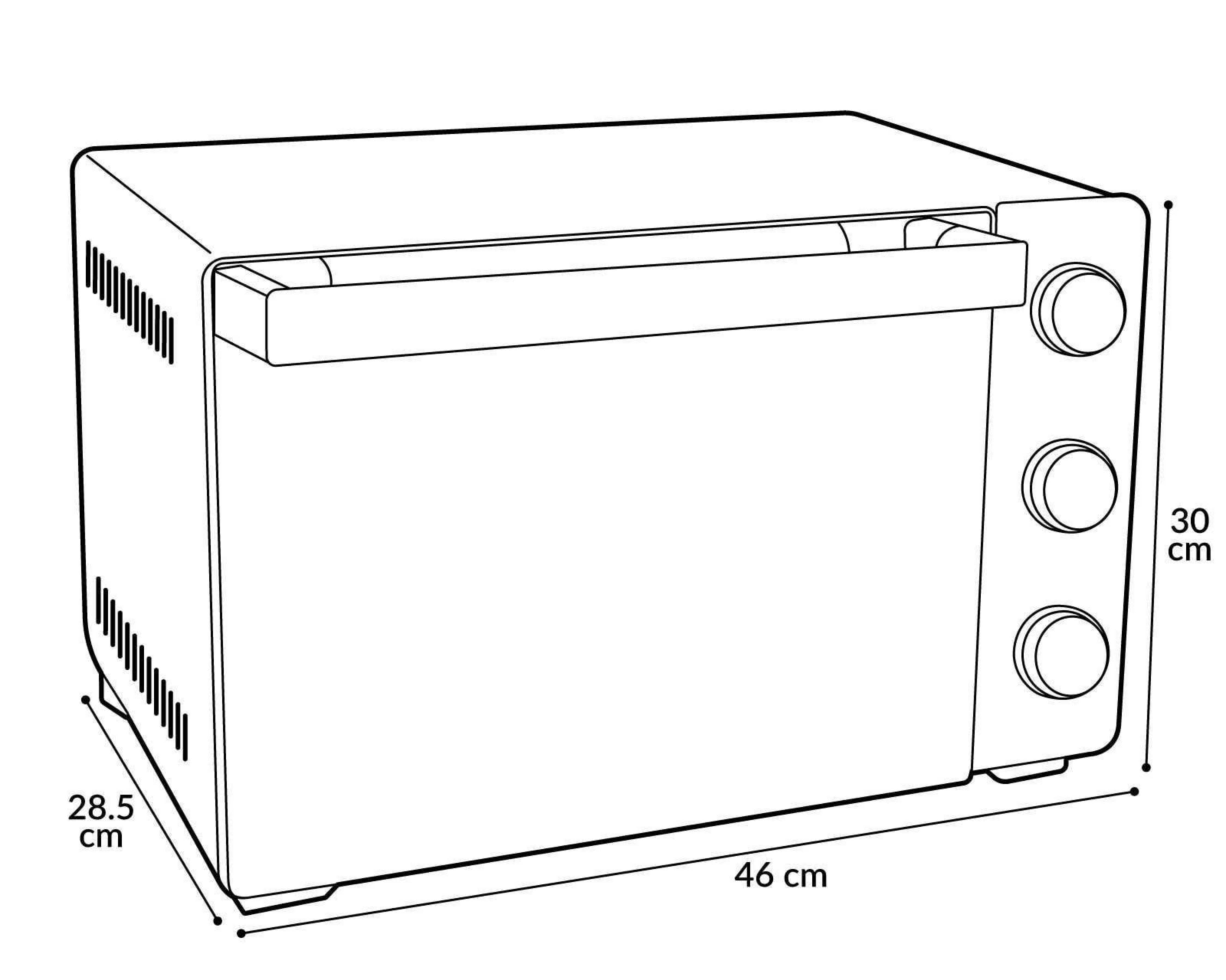 Foto 7 pulgar | Horno Eléctrico Supra 25 Litros