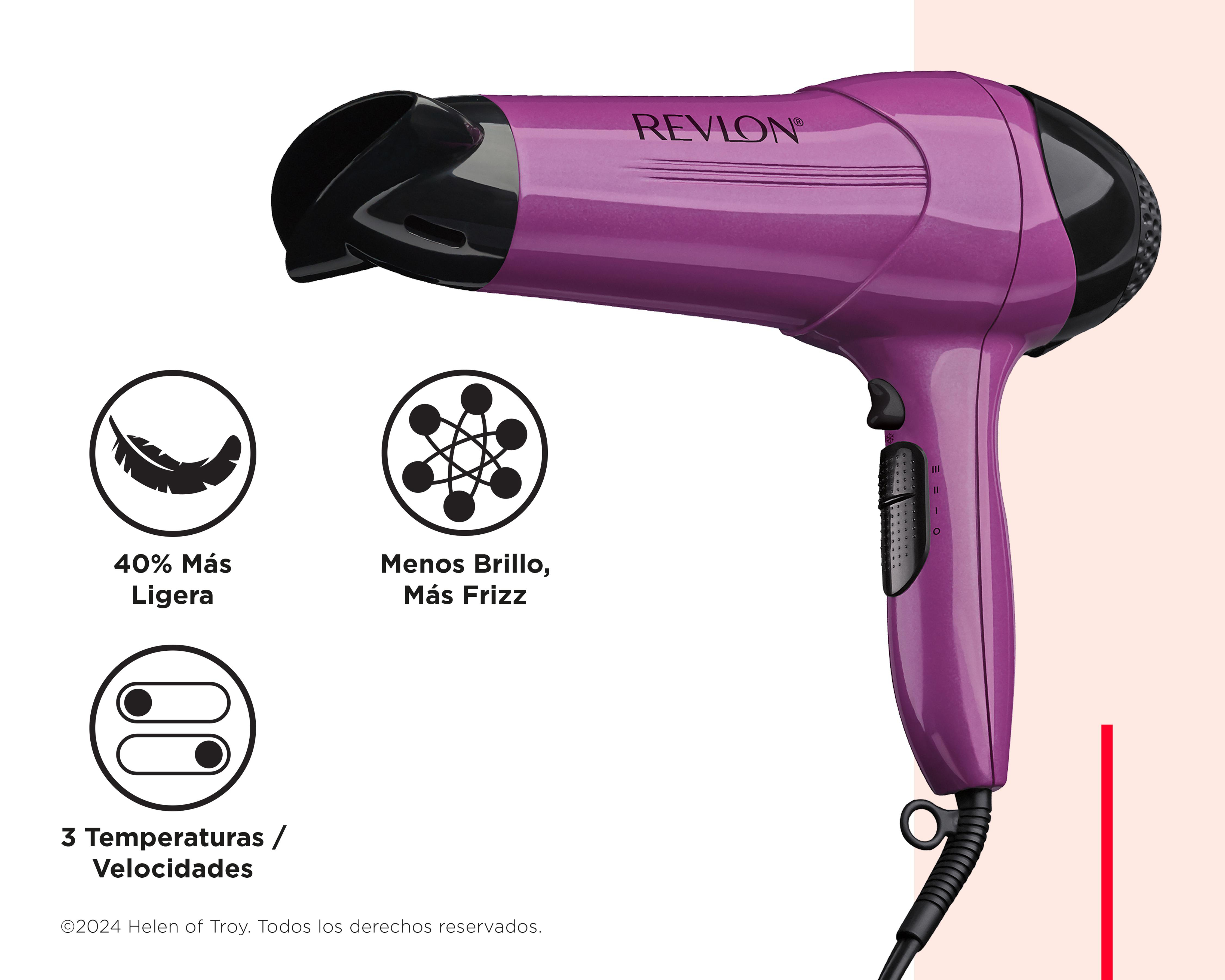 Foto 4 pulgar | Secadora Revlon Essentials Control de Frizz 1875W Tecnología Ionica