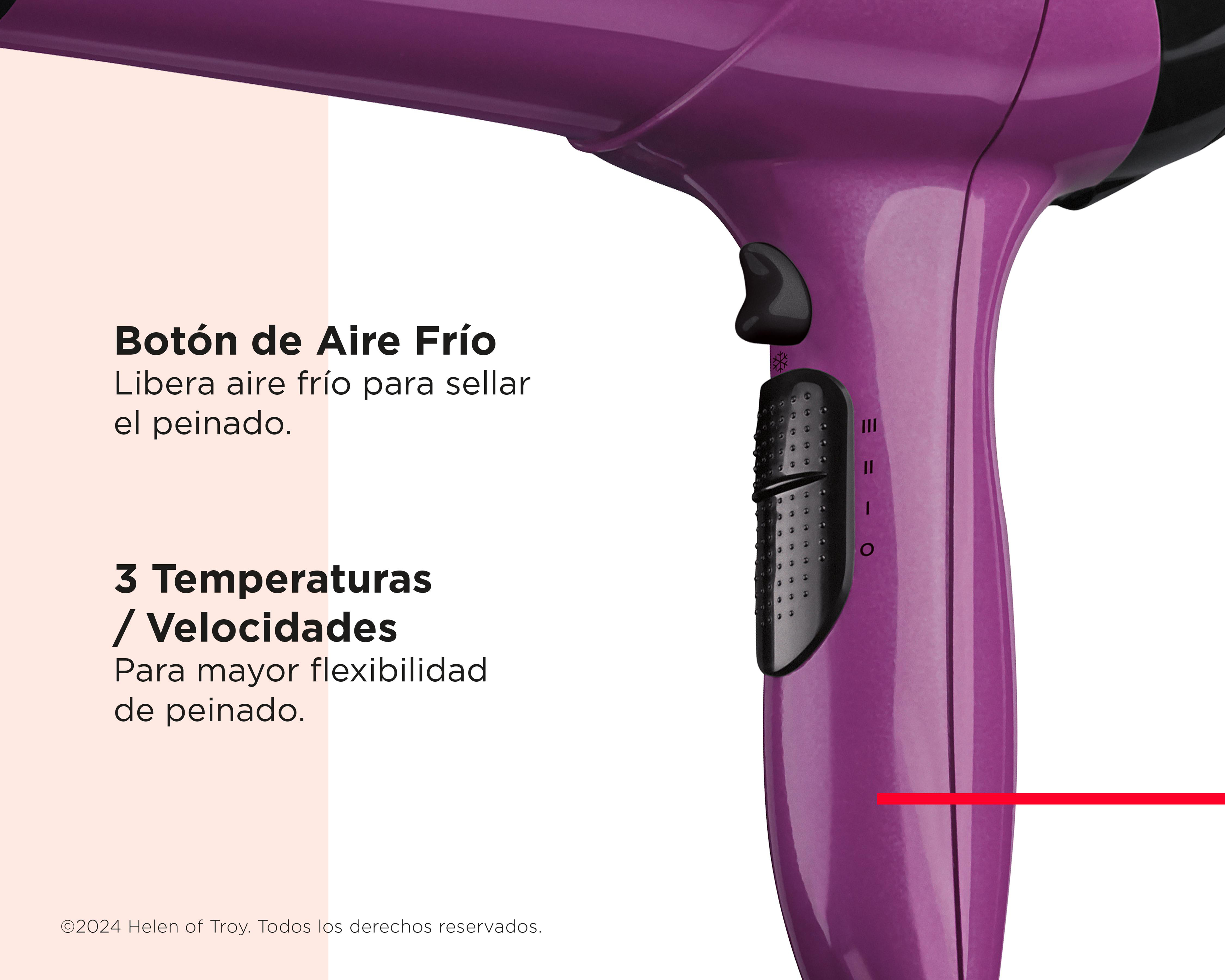 Foto 6 pulgar | Secadora Revlon Essentials Control de Frizz 1875W Tecnología Ionica