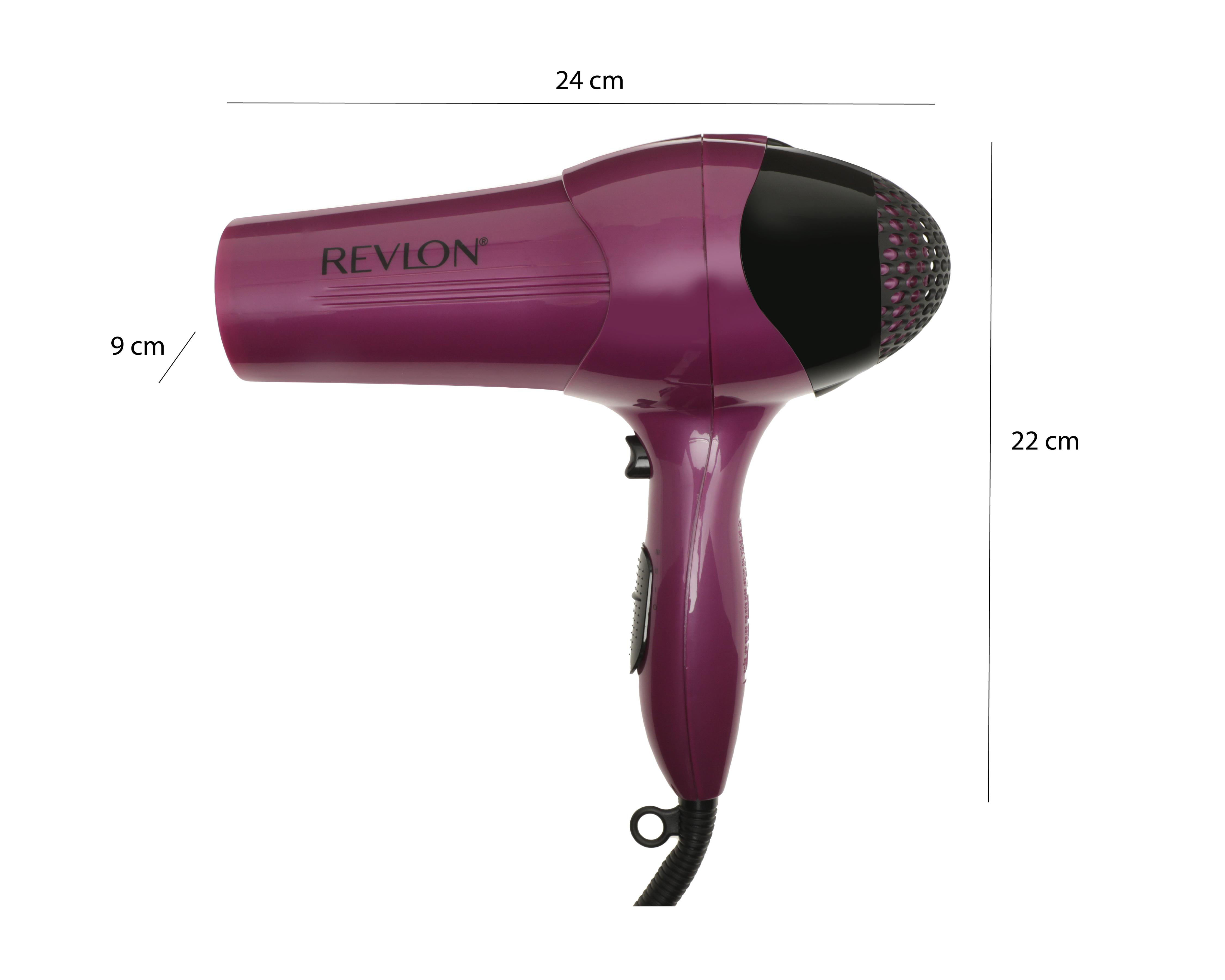 Foto 9 pulgar | Secadora Revlon Essentials Control de Frizz 1875W Tecnología Ionica