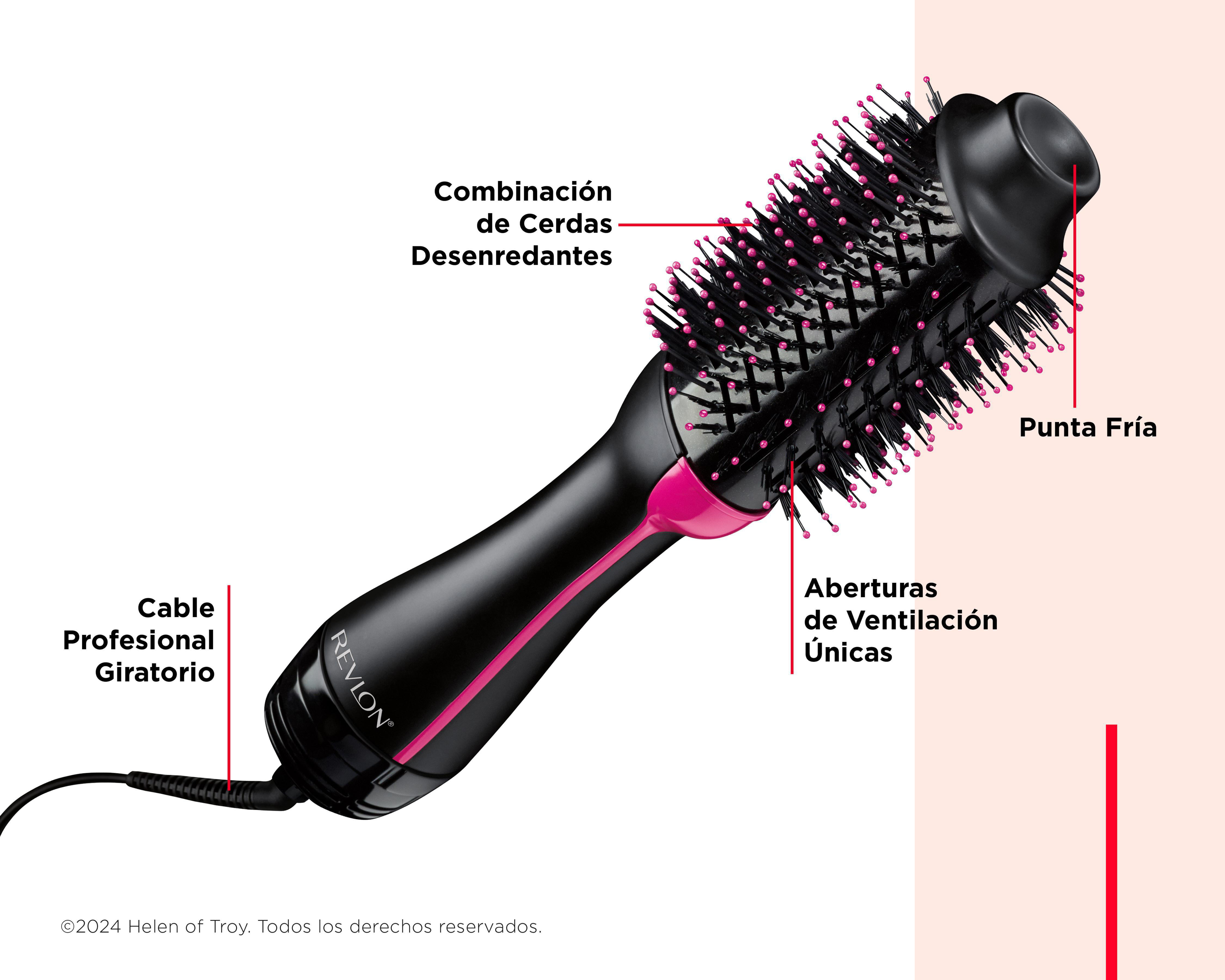 Foto 4 pulgar | Cepillo de Aire Revlon Voluminizador Pro Collection con Tecnología Ionica