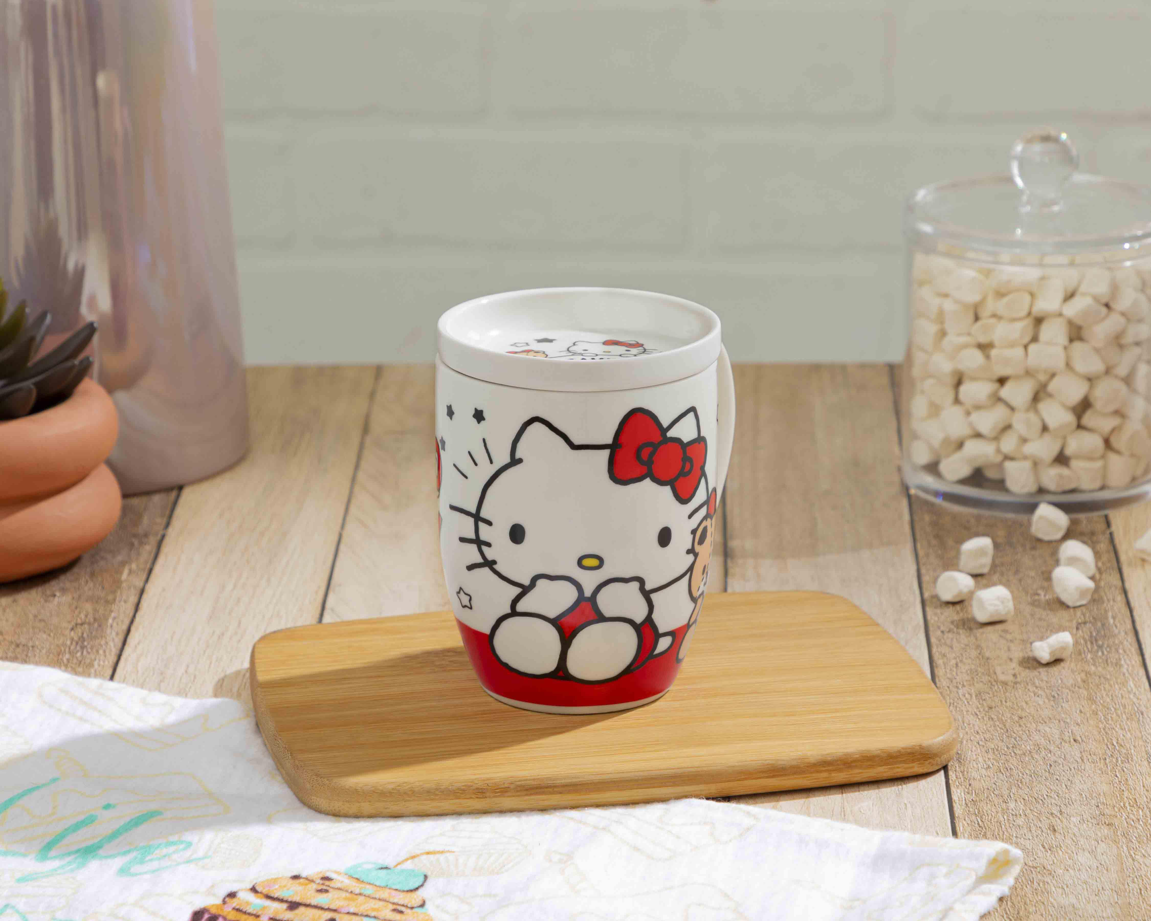Foto 5 pulgar | Taza de Cerámica Hello Kitty