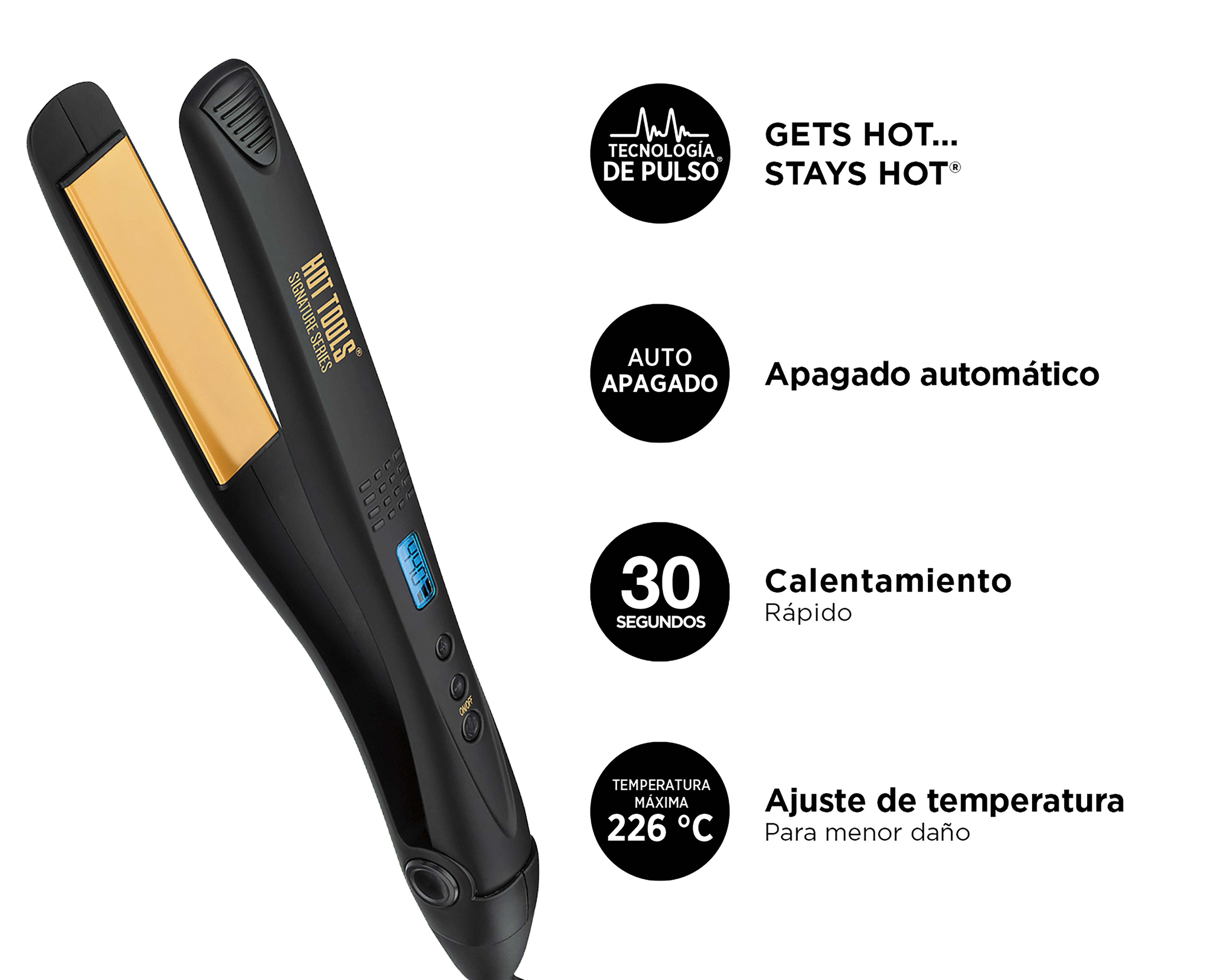 Foto 6 pulgar | Alaciadora Hot Tools HTST2575LA1