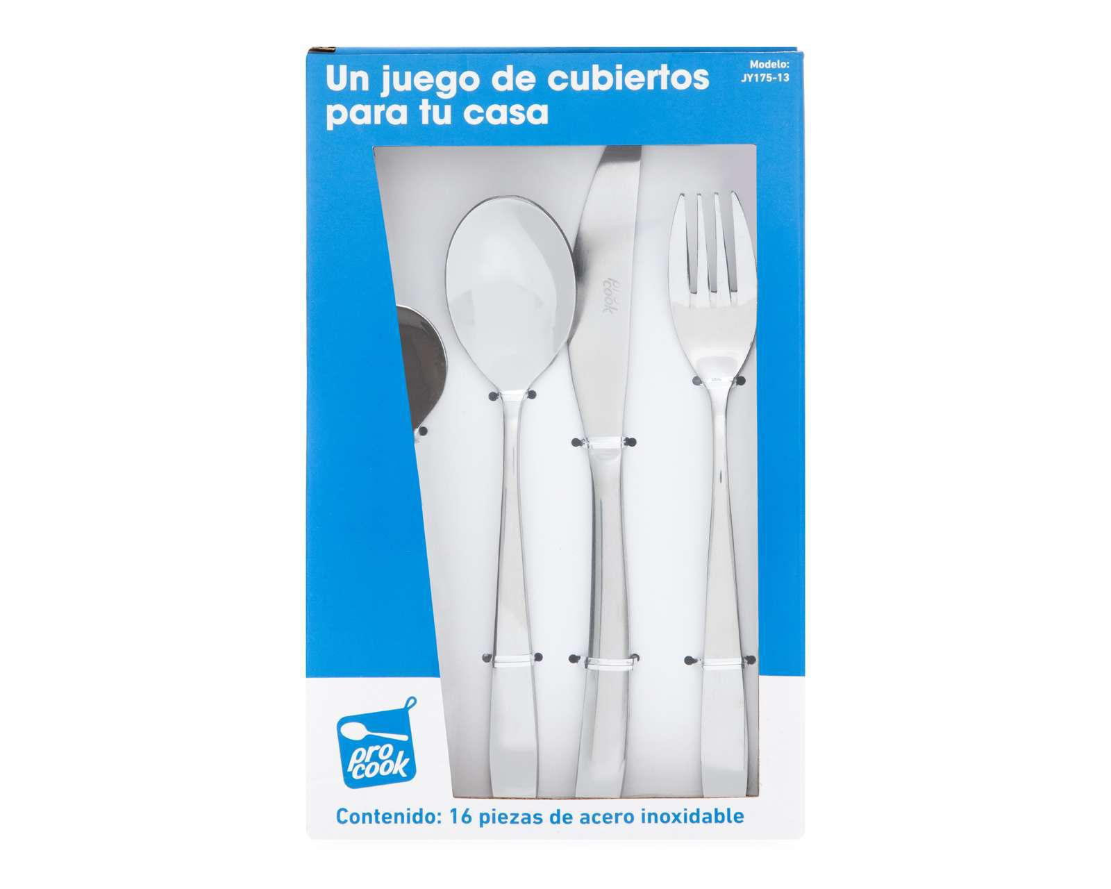 Foto 2 pulgar | Juego de Utensilios Procook 16 Piezas