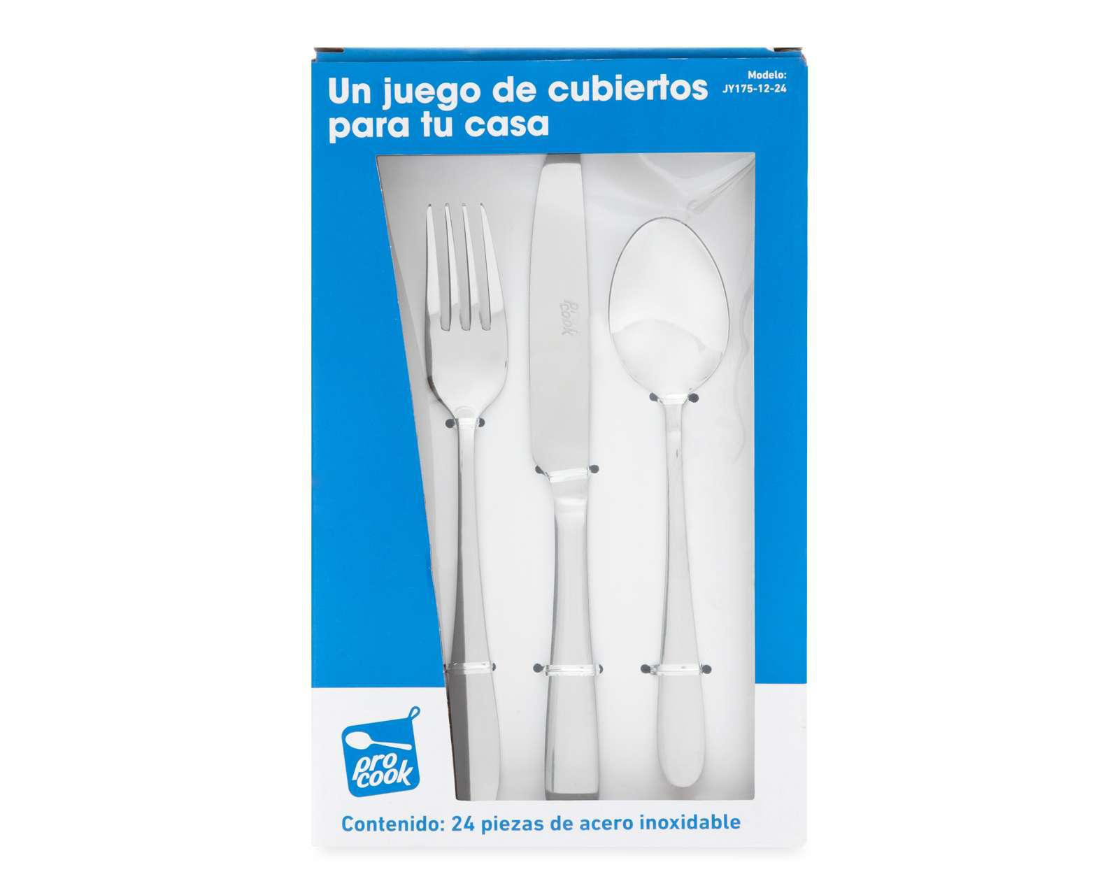 Juego de Cubiertos Procook 24 Piezas