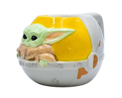 Foto 2 | Taza de Cerámica Mandalorian The Child Gris