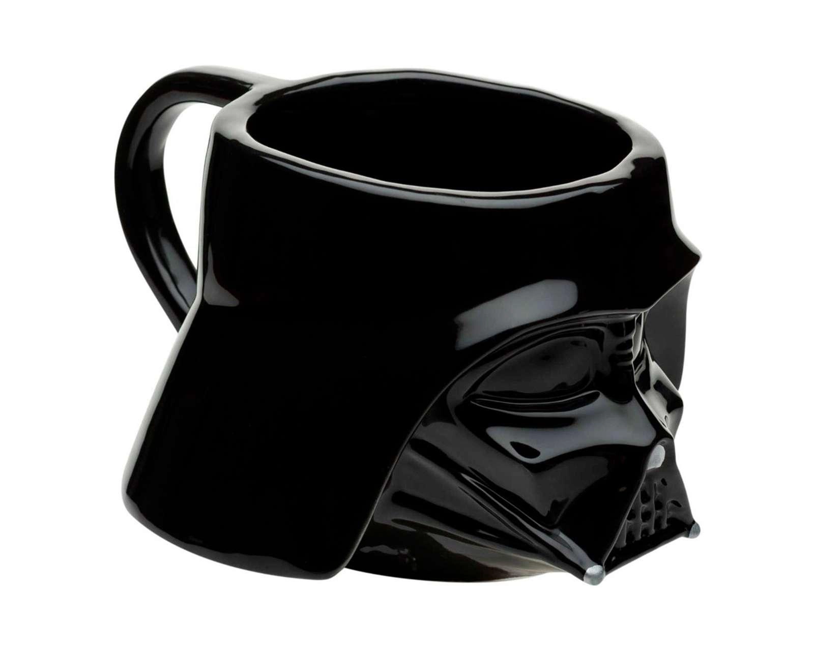 Foto 3 pulgar | Taza Star Wars Darth Vader de Cerámica color Negro