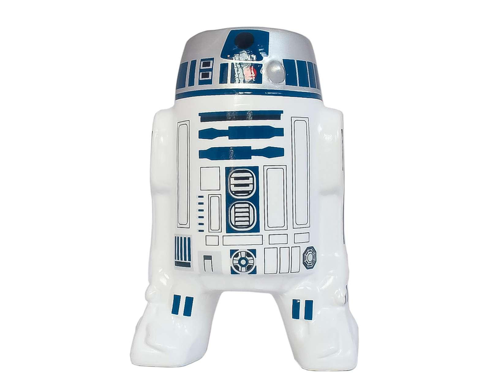Foto 3 pulgar | Taza de Cerámica R2D2 Blanca