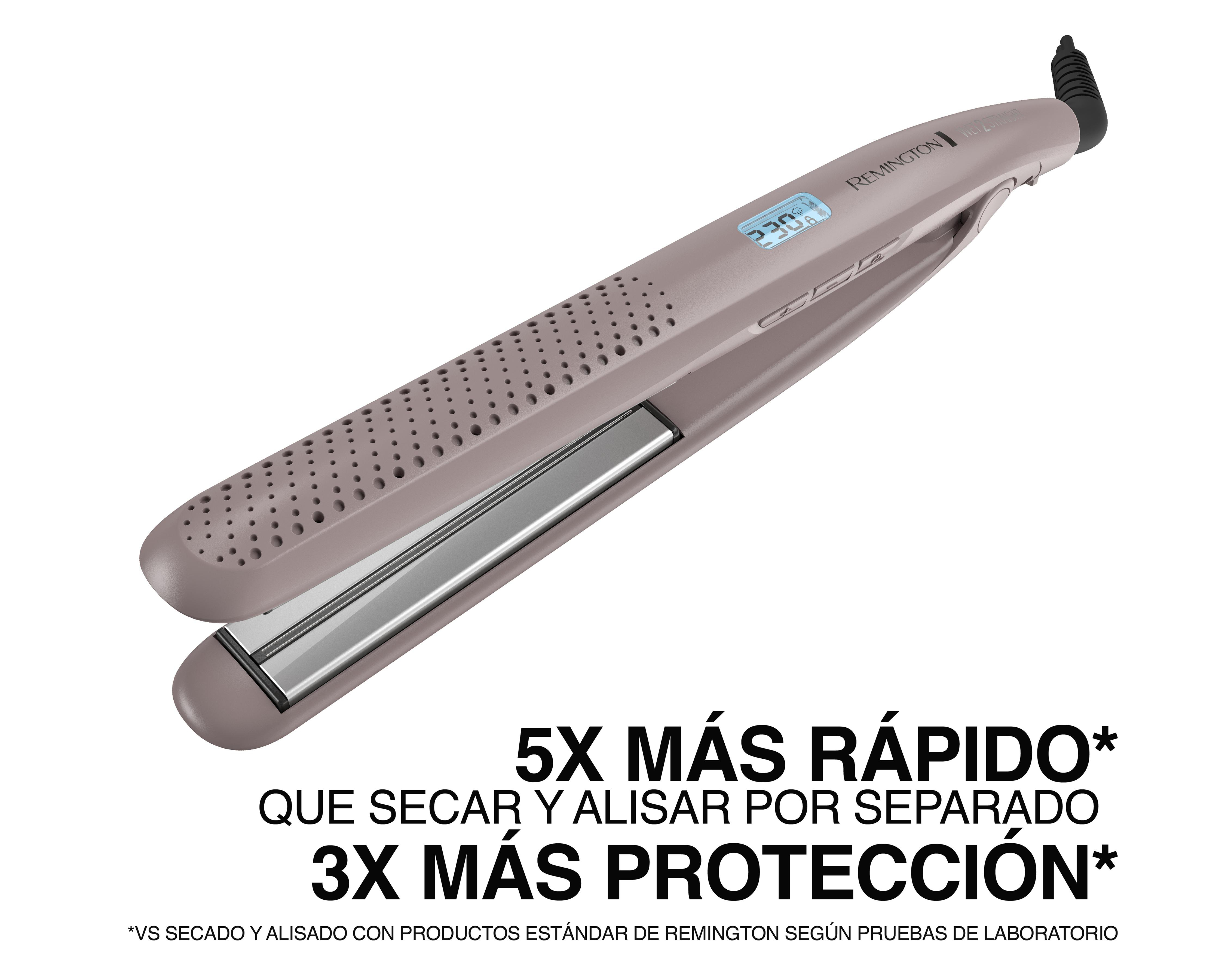 Foto 4 | Plancha de Cabello Remington Wet2straight para Cabello Húmedo y Seco Cerámica Anti Frizz