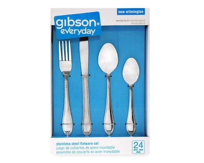 Foto 1 | Juego de Cubiertos Gibson Everyday 24 Piezas