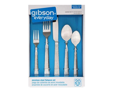 Foto 1 | Juego de Cubiertos Gibson Everyday 20 Piezas