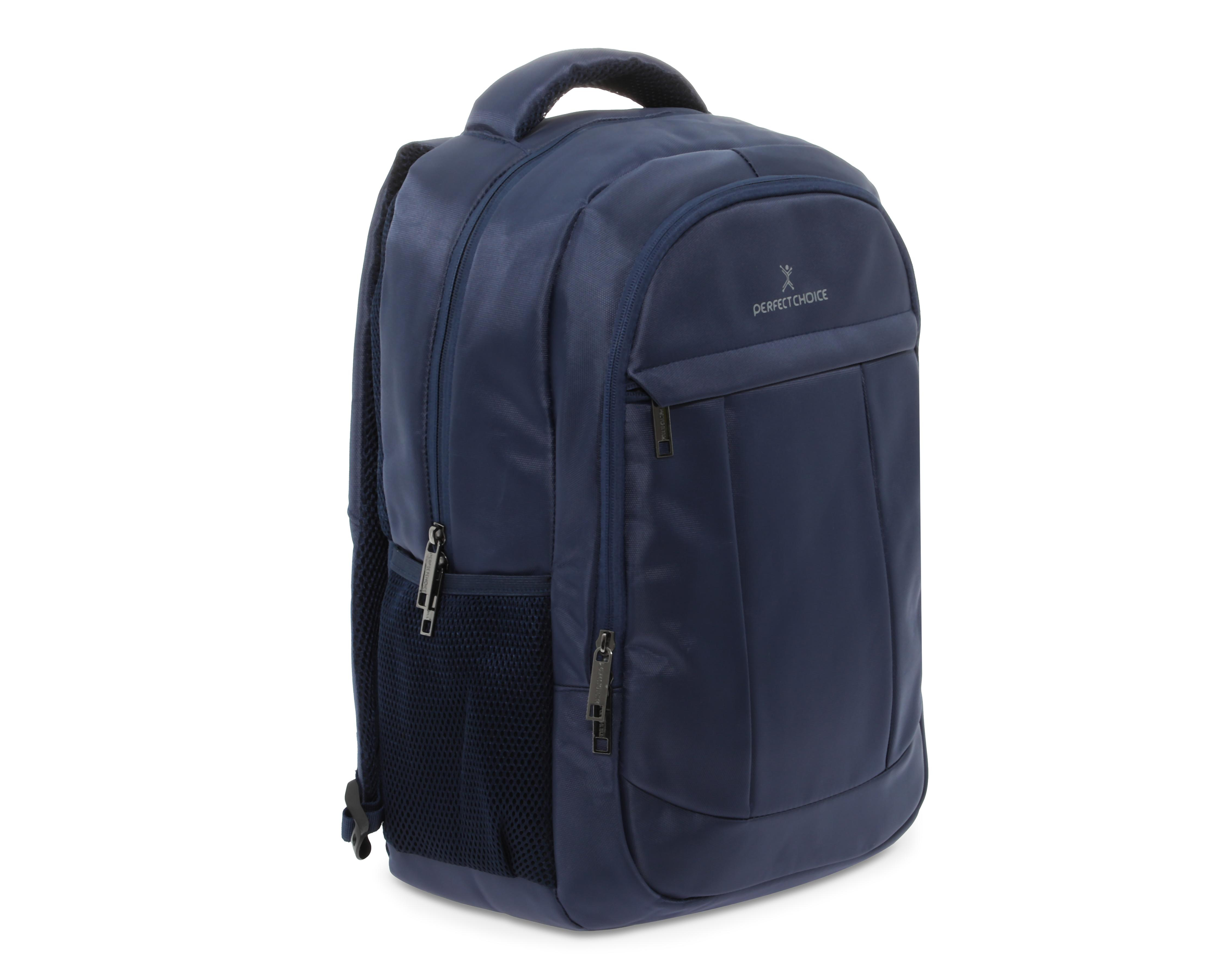 Foto 2 pulgar | Mochila para Laptop Perfect Choice Auden 15.6" Azul