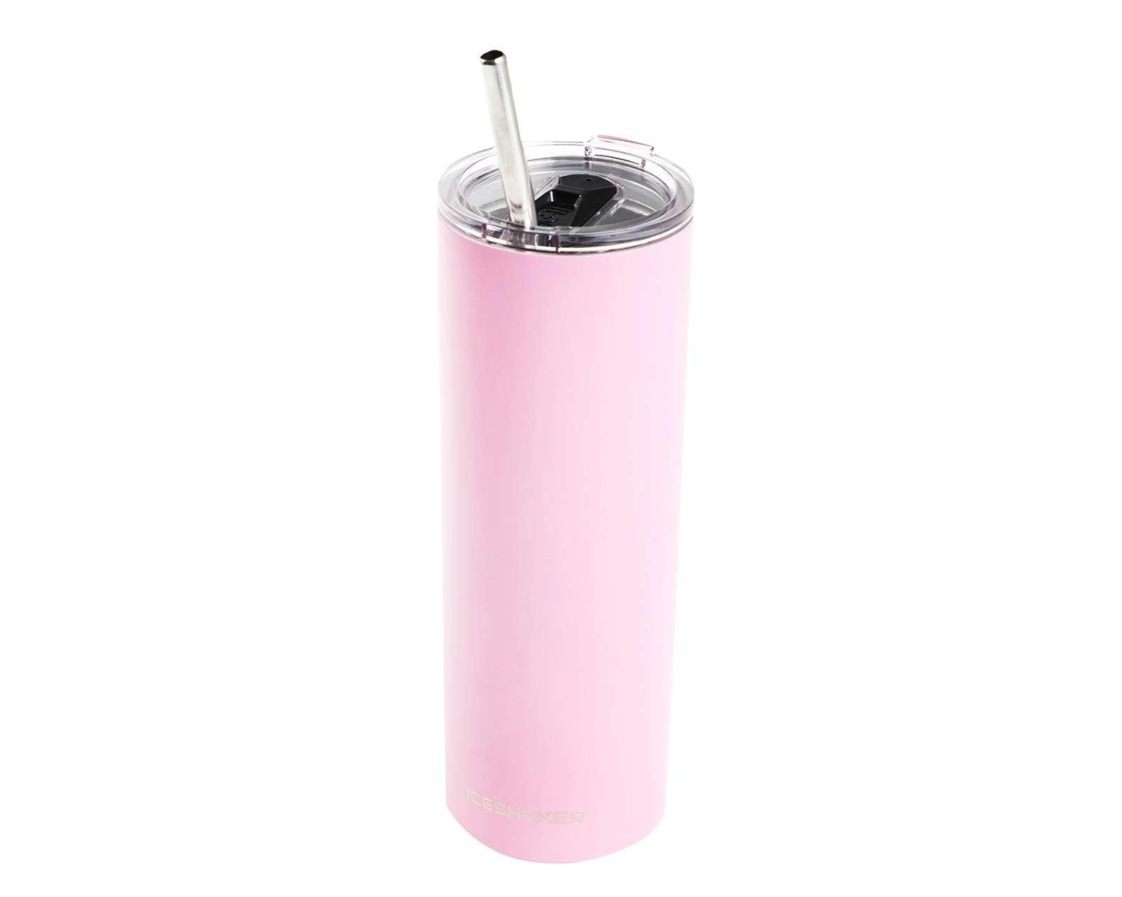 Foto 3 pulgar | Termo Ice Shaker Rosa Mat de 591 ml