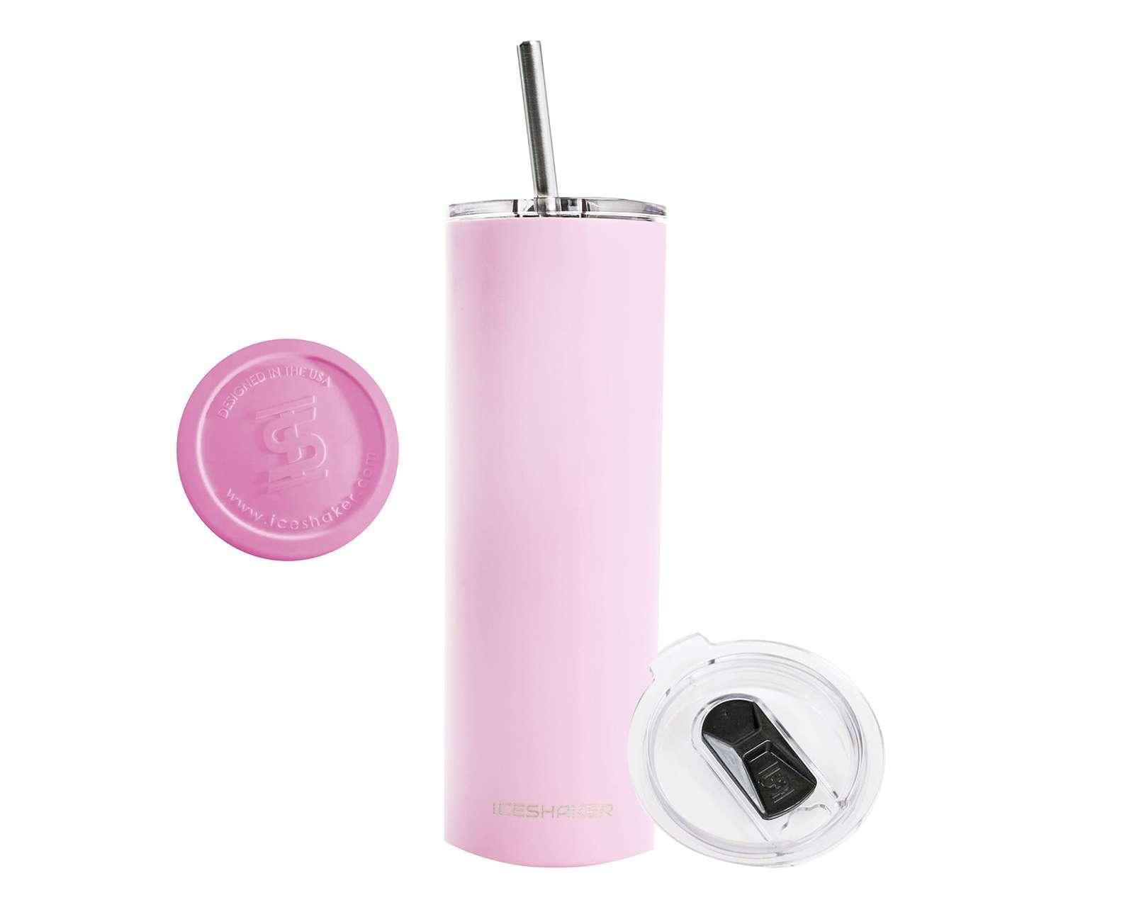 Foto 4 pulgar | Termo Ice Shaker Rosa Mat de 591 ml