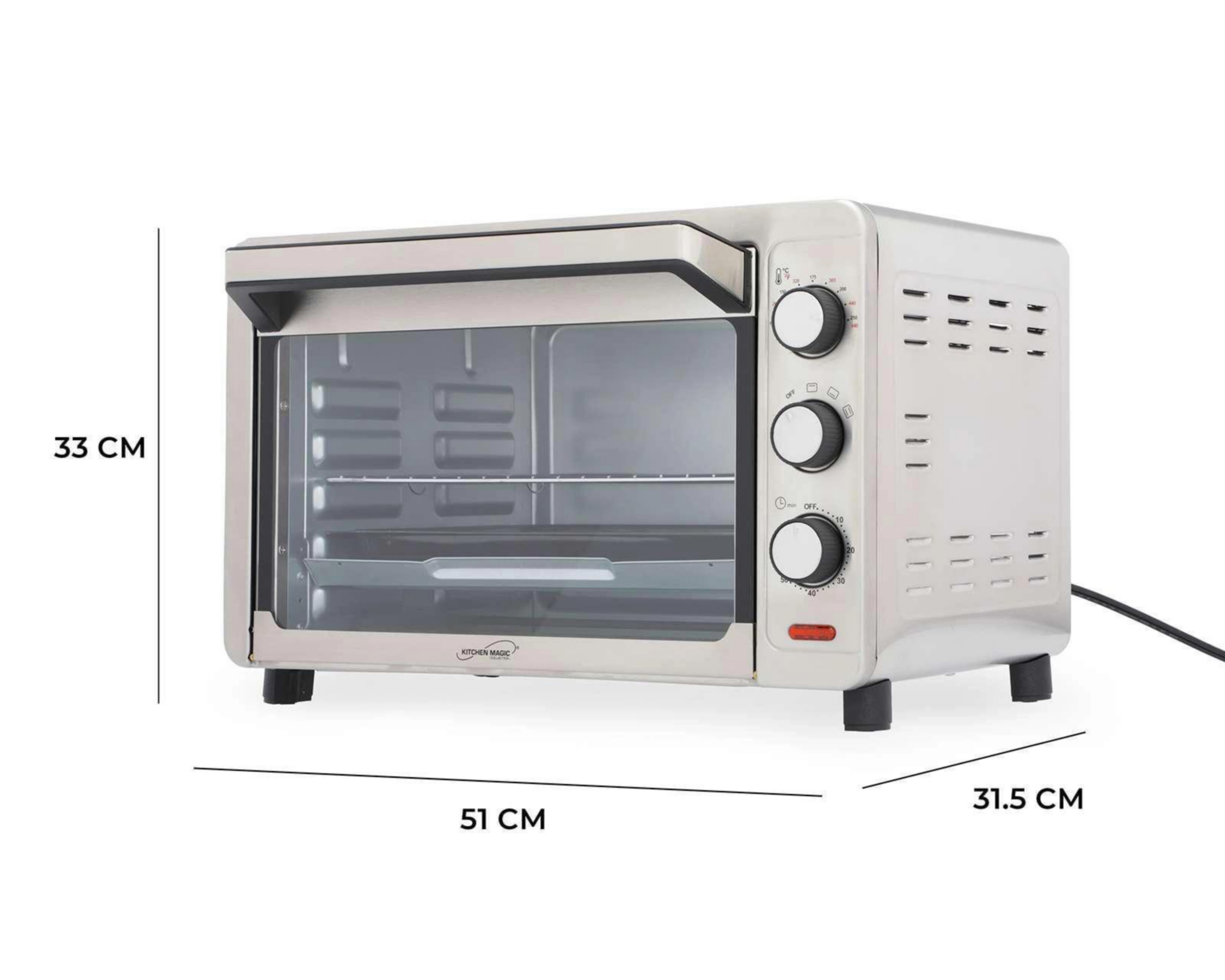 Foto 7 pulgar | Horno Tostador Koblenz 32 L