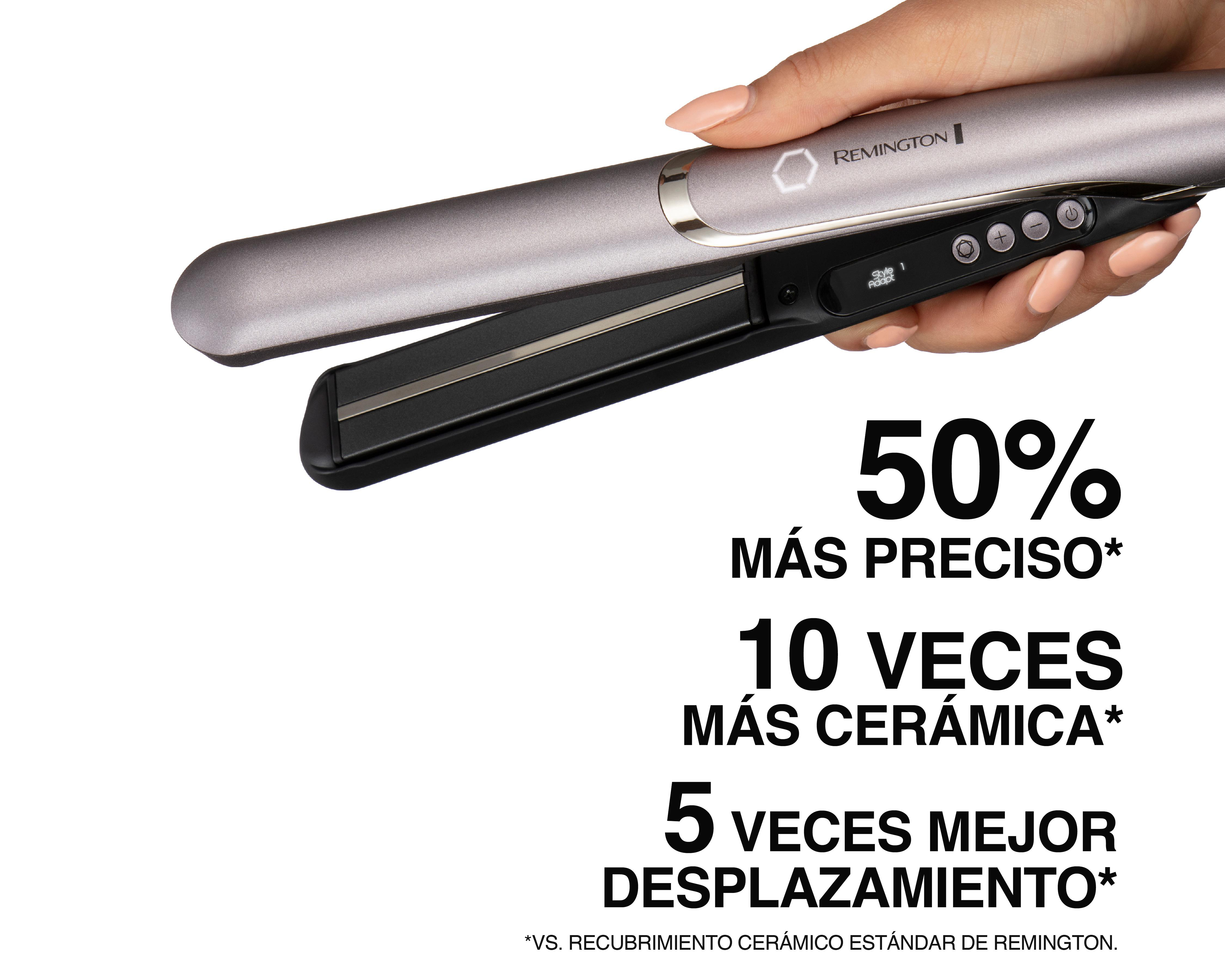 Foto 6 pulgar | Plancha de Cabello Remington de Cerámica Avanzada y Sensor Inteligente que Regula Temperatura