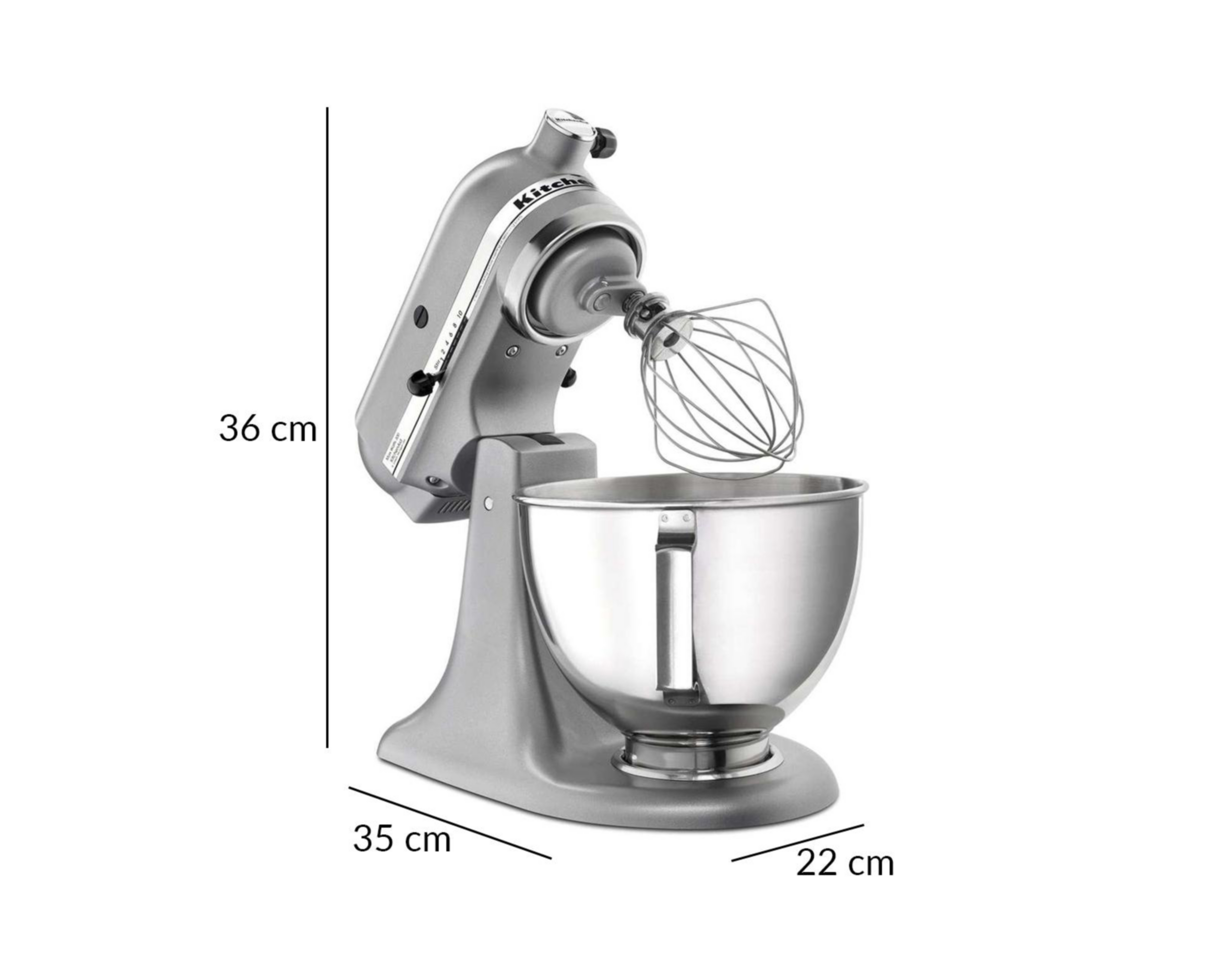 Foto 6 pulgar | Batidora de Pedestal KitchenAid con 10 Velocidades