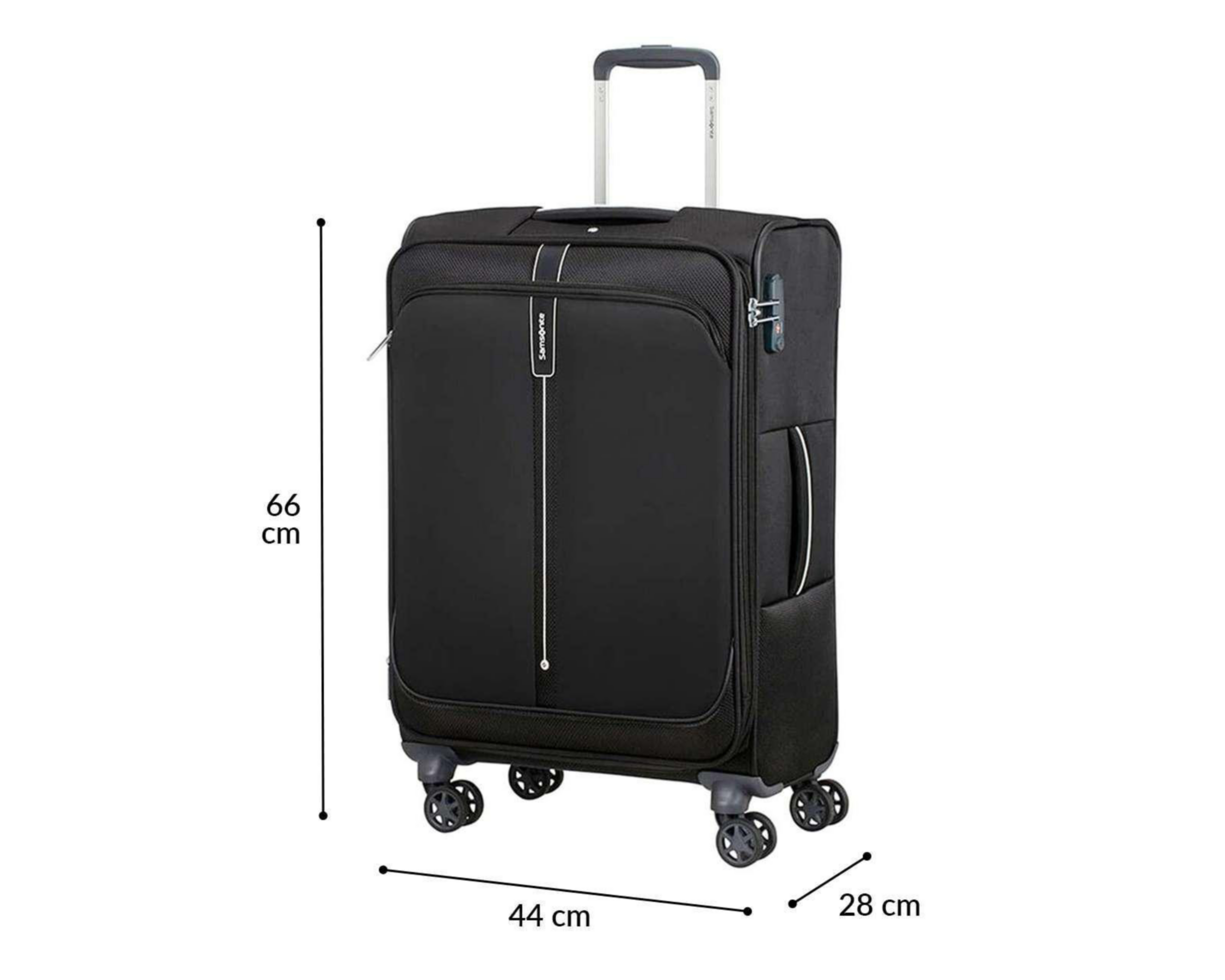 Foto 5 pulgar | Maleta con Ruedas Samsonite Pop Soda 24"