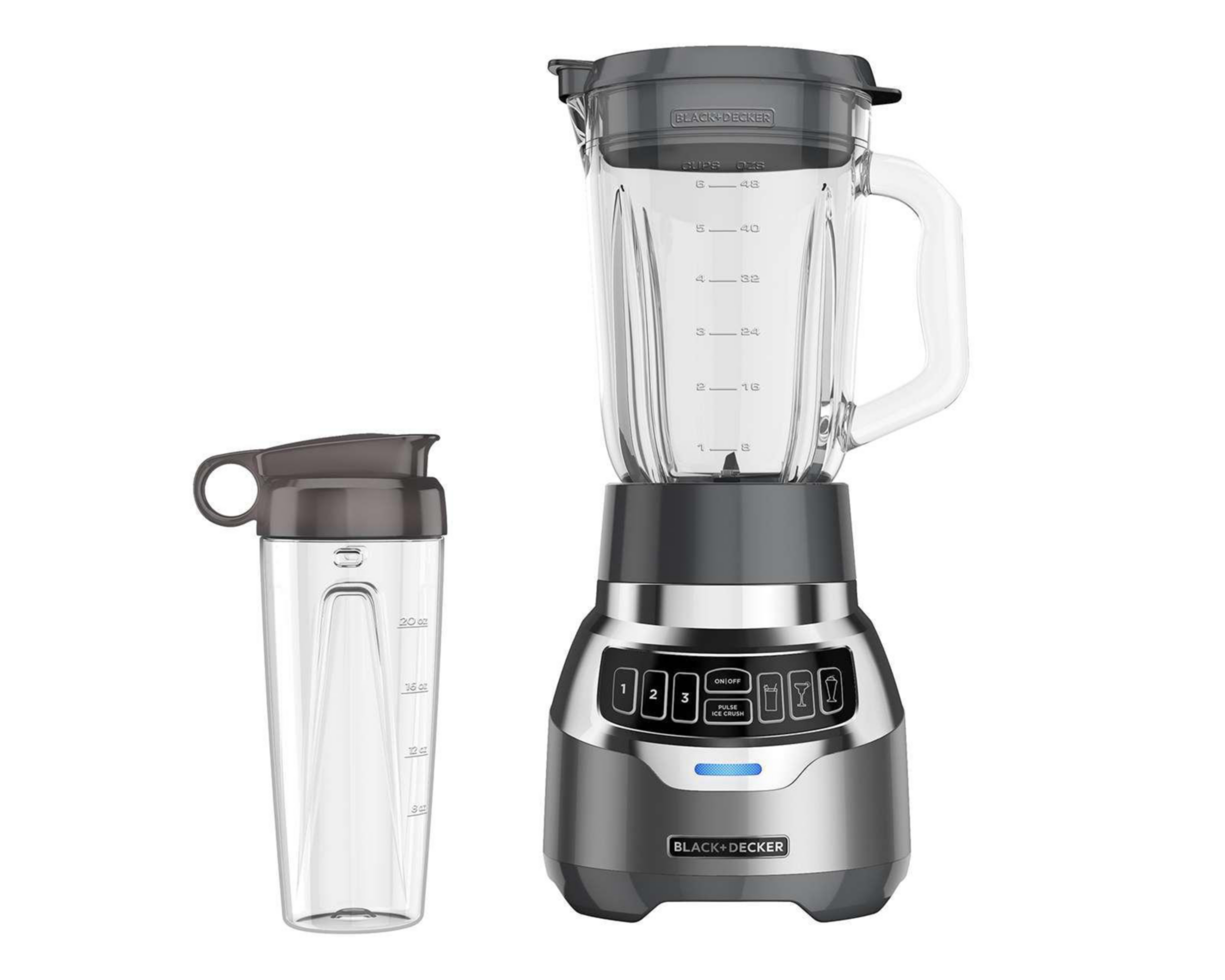 Foto 1 | Licuadora Black+Decker 3 Velocidades Vaso de Vidrio