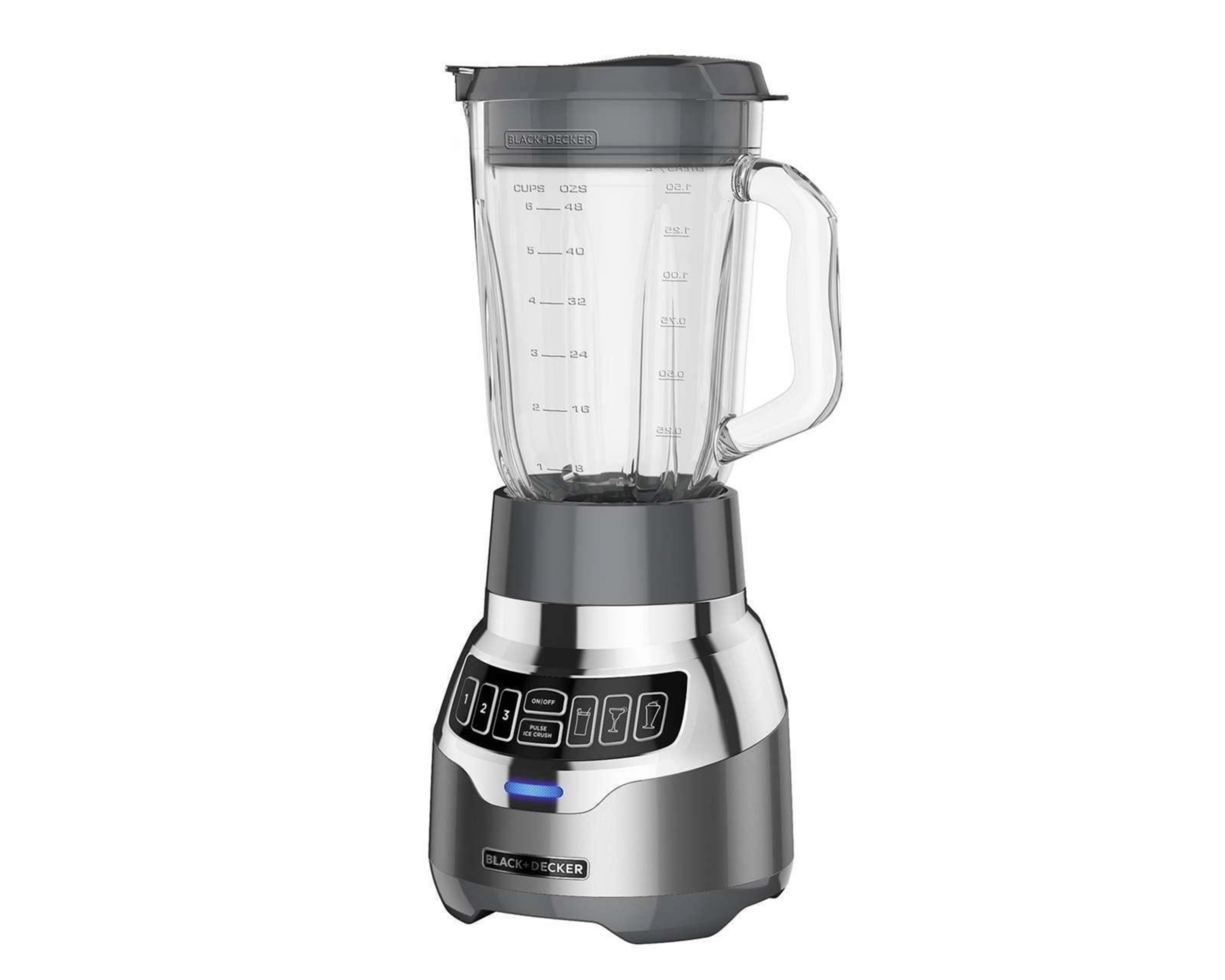 Foto 4 pulgar | Licuadora Black+Decker 3 Velocidades Vaso de Vidrio