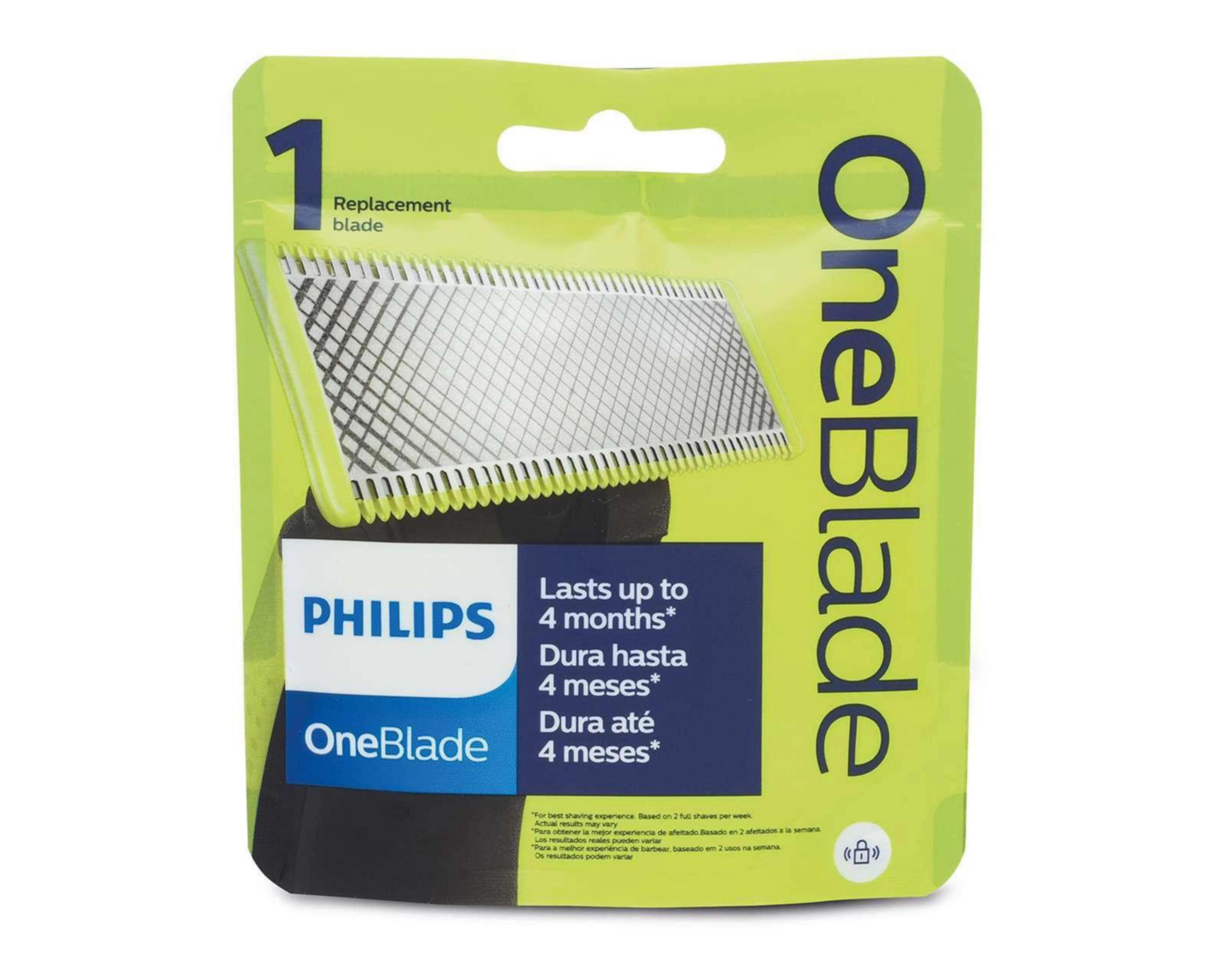 Foto 3 pulgar | Repuesto de Cuchilla Philips One Blade 1 Pieza