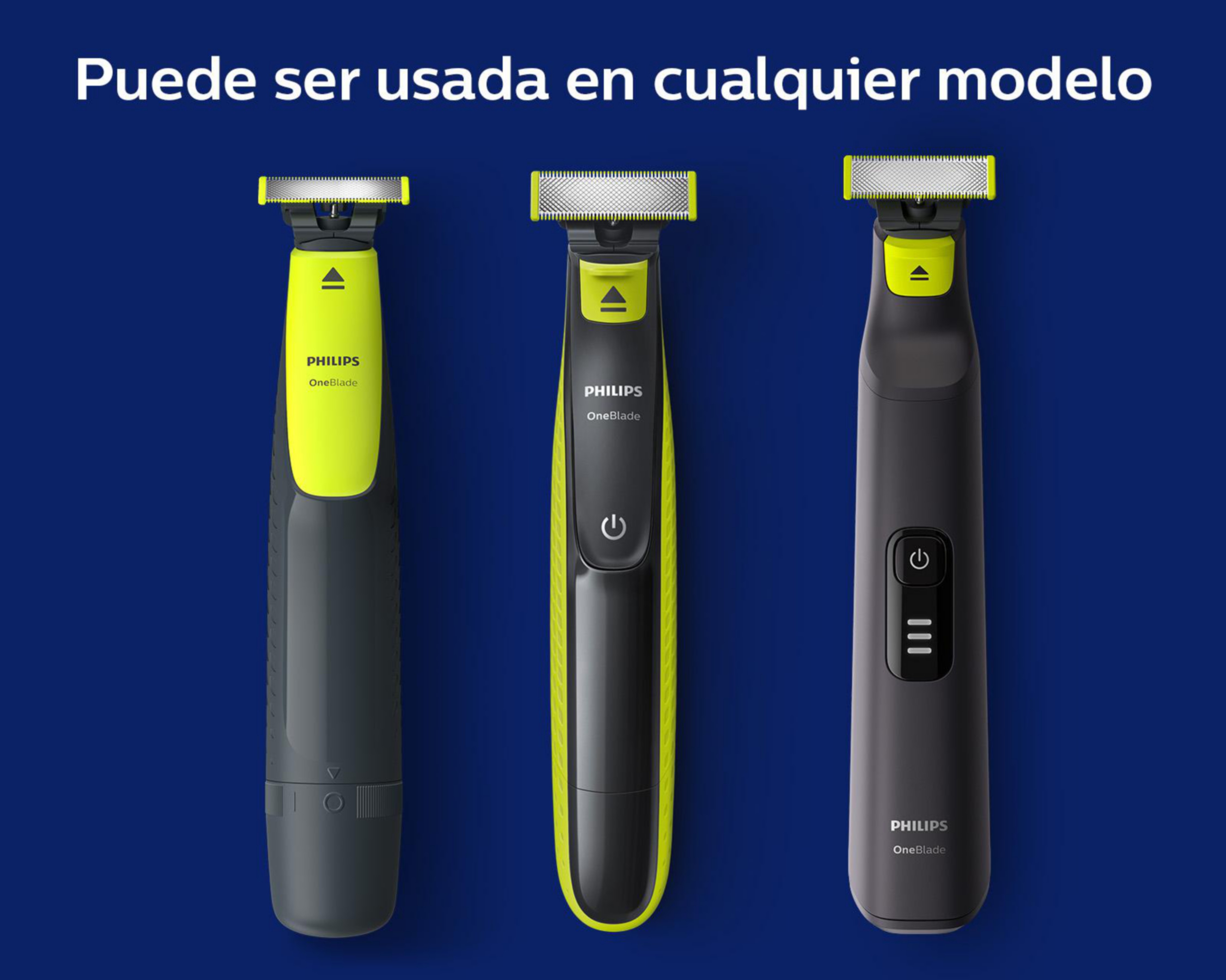 Foto 2 | Repuesto de Cuchillas Philips One Blade 2 Piezas