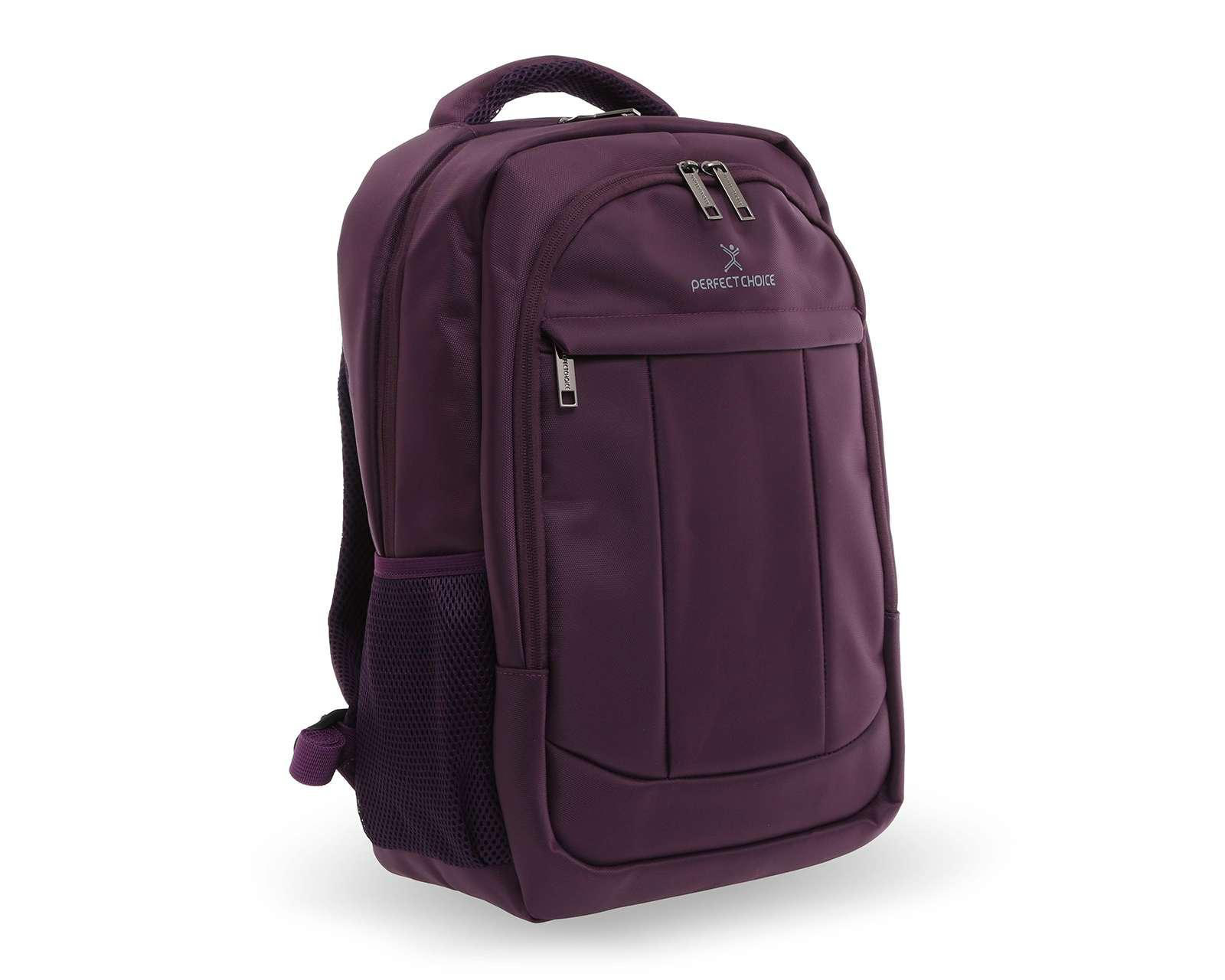 Foto 2 pulgar | Mochila para Laptop Perfect Choice 17" Morado