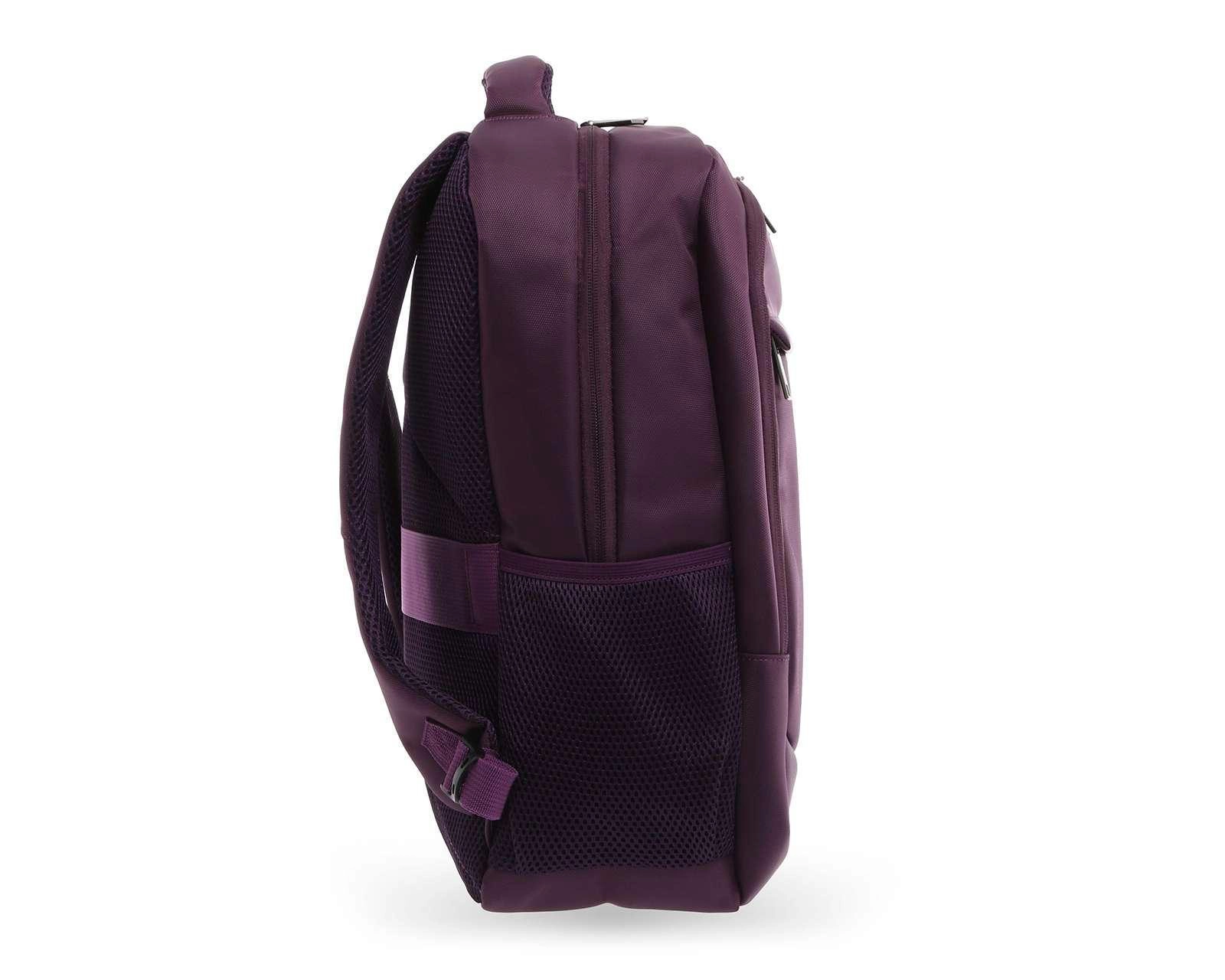 Foto 4 pulgar | Mochila para Laptop Perfect Choice 17" Morado